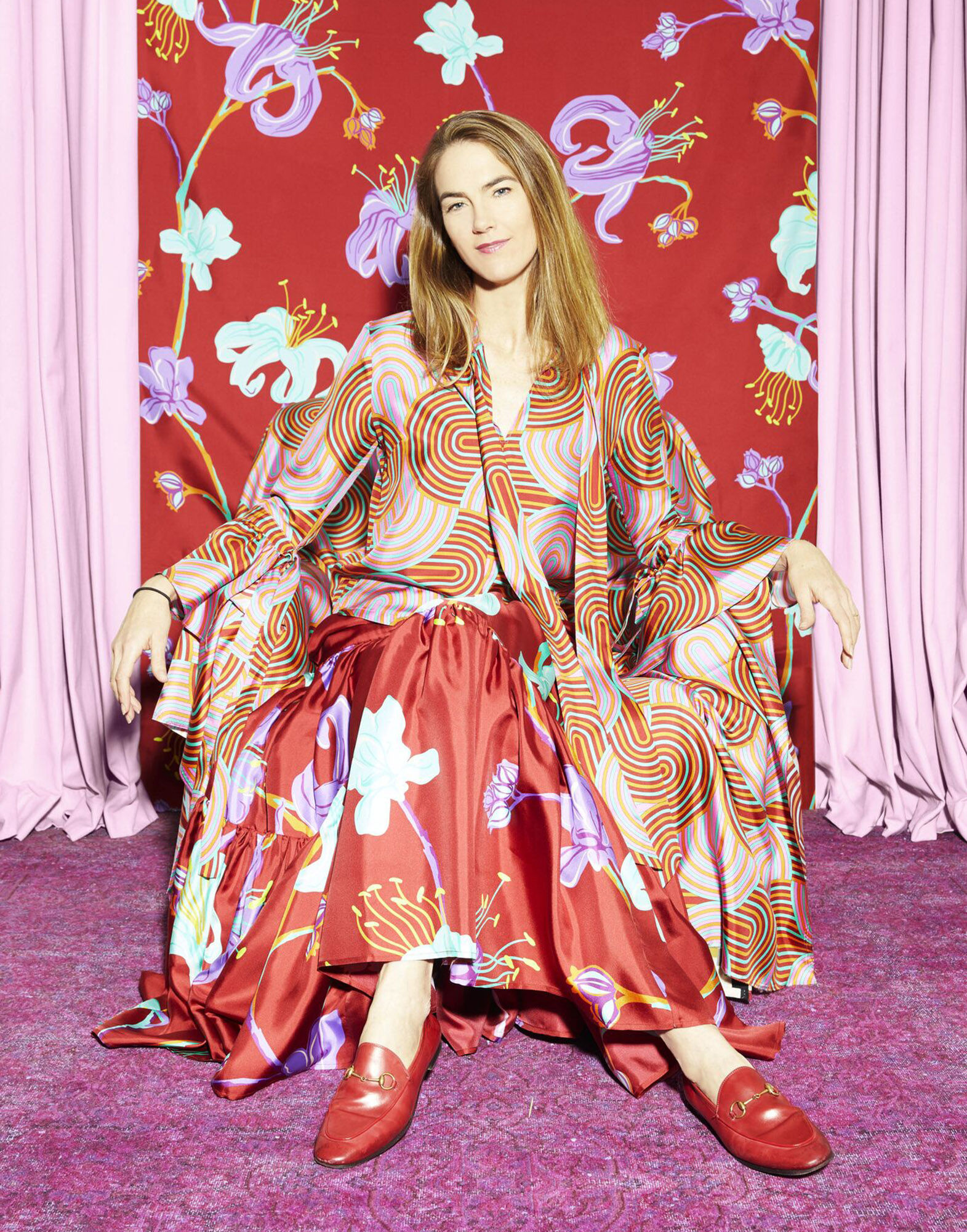 LaDoubleJ Happy Wrist Top Slinky Rosso SHI0011SIL001SLI0002