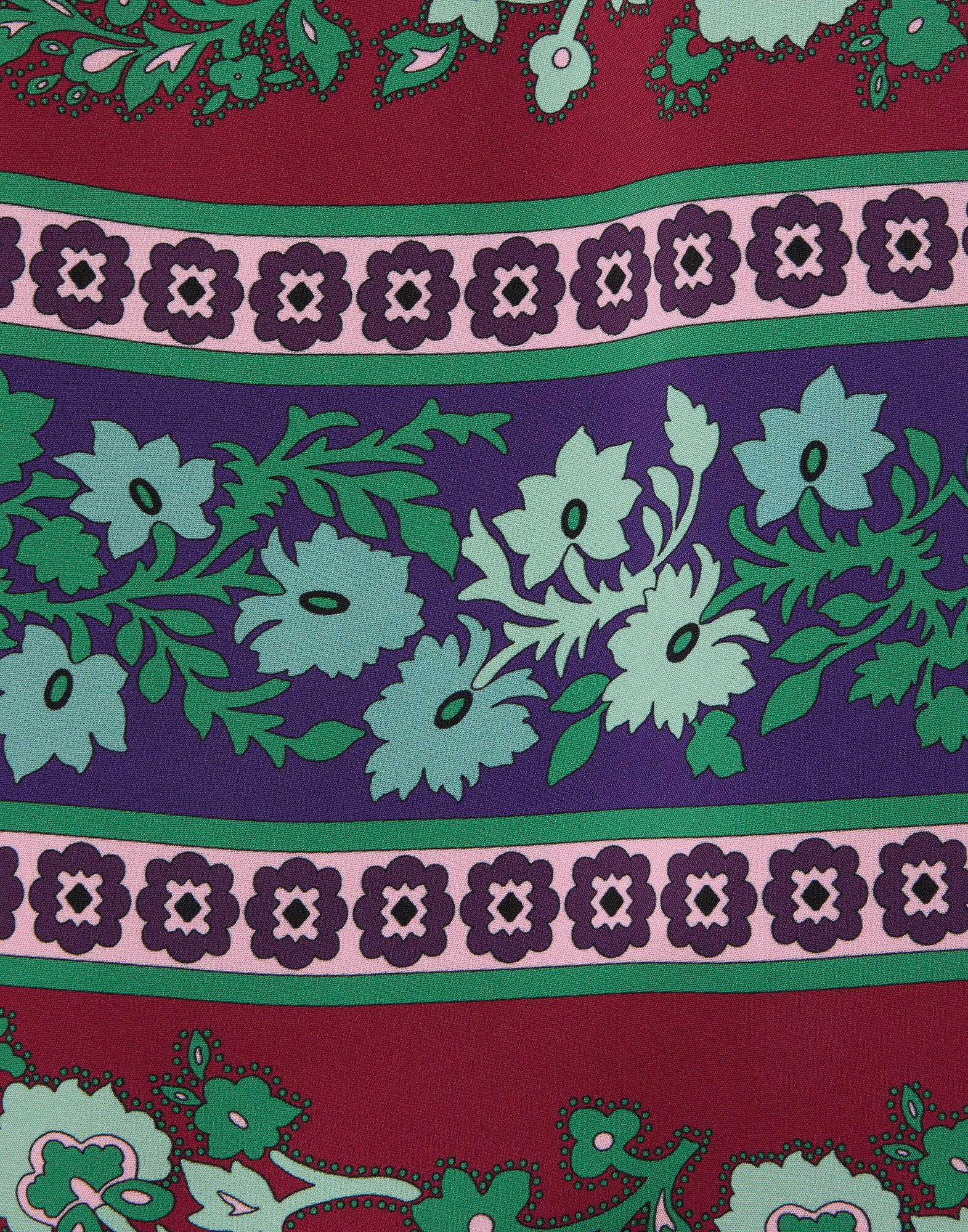 La DoubleJ Santa Monica Skirt Regalia Plac&eacute;e Red SKI0033VIS006REG02RE01