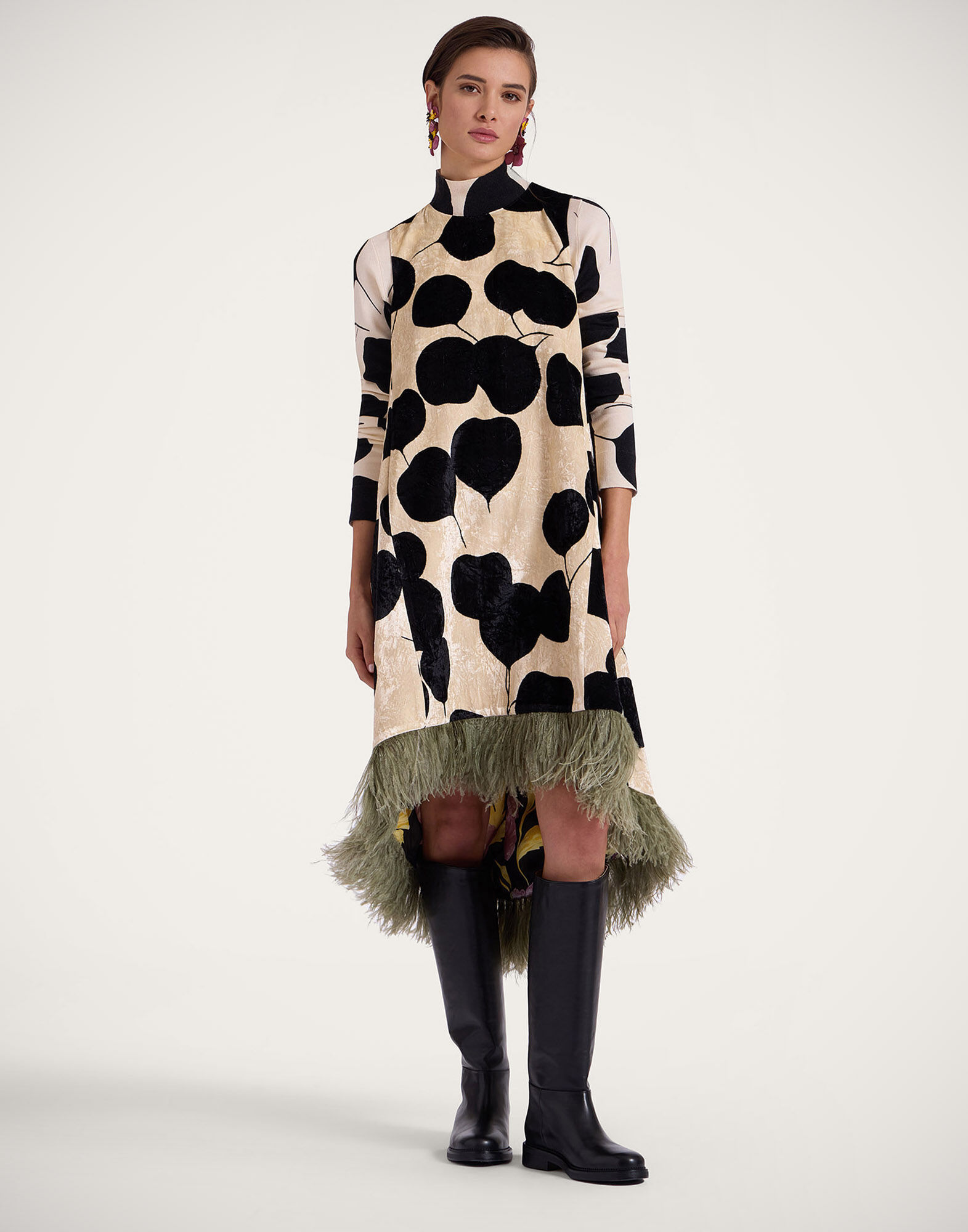 La DoubleJ La Scala High Dress Lunaria Light Pink DRE0211VEL016RIA01PI02