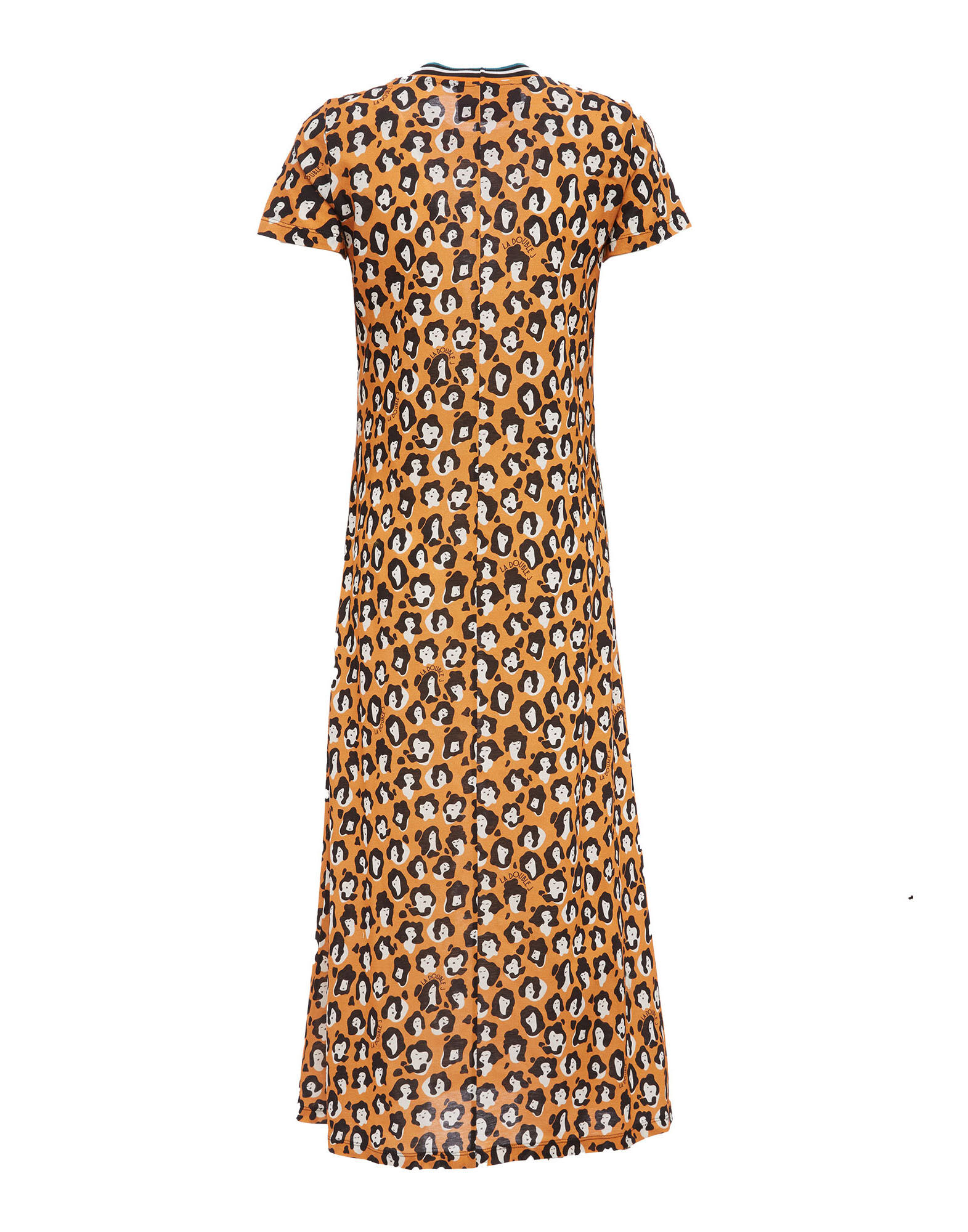 La DoubleJ Sporty Swing Dress Lady Leopard DRE0247JER002LLE0001