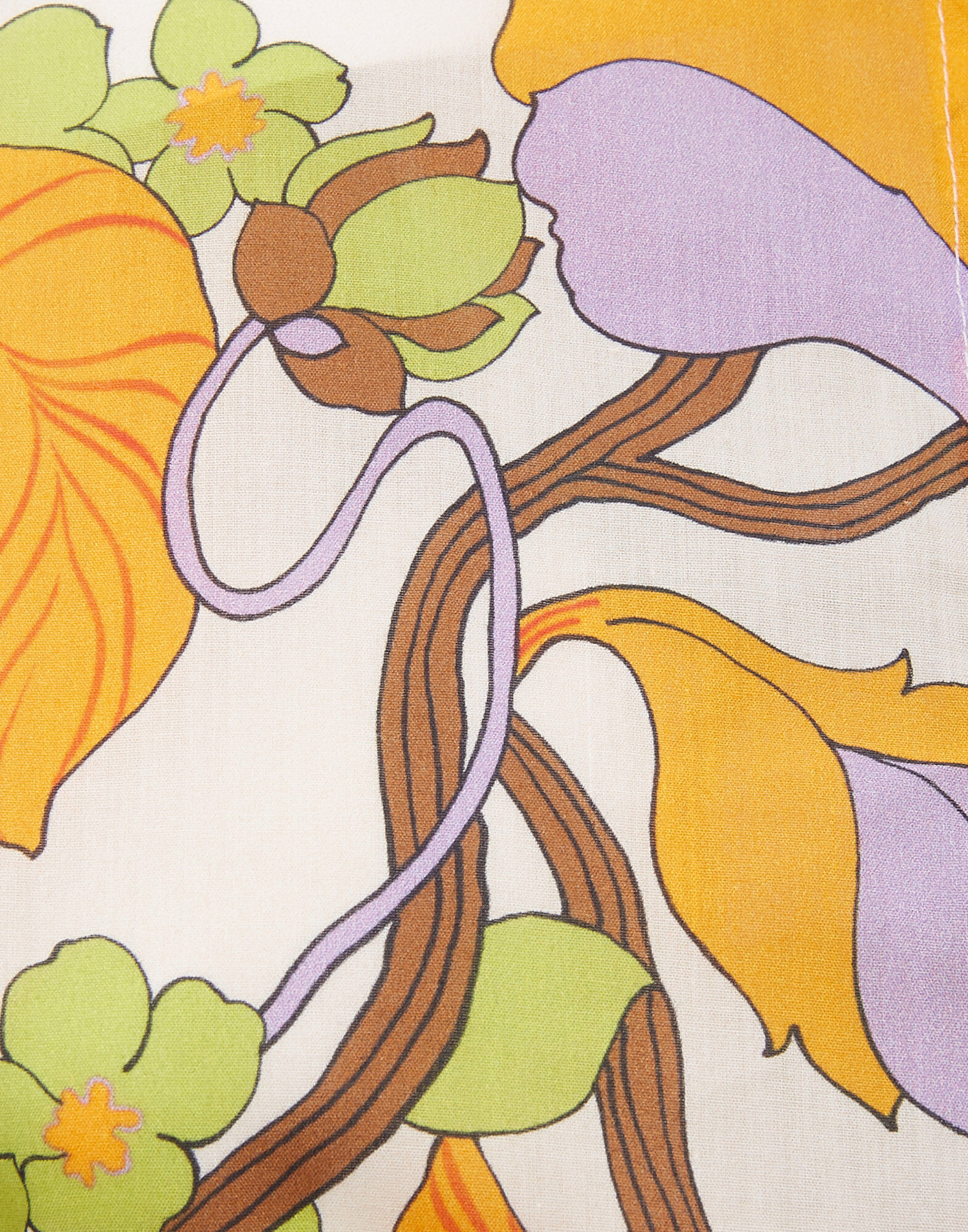 La DoubleJ Bellini Dress Vines Bianco DRE0016COT003VIN0002