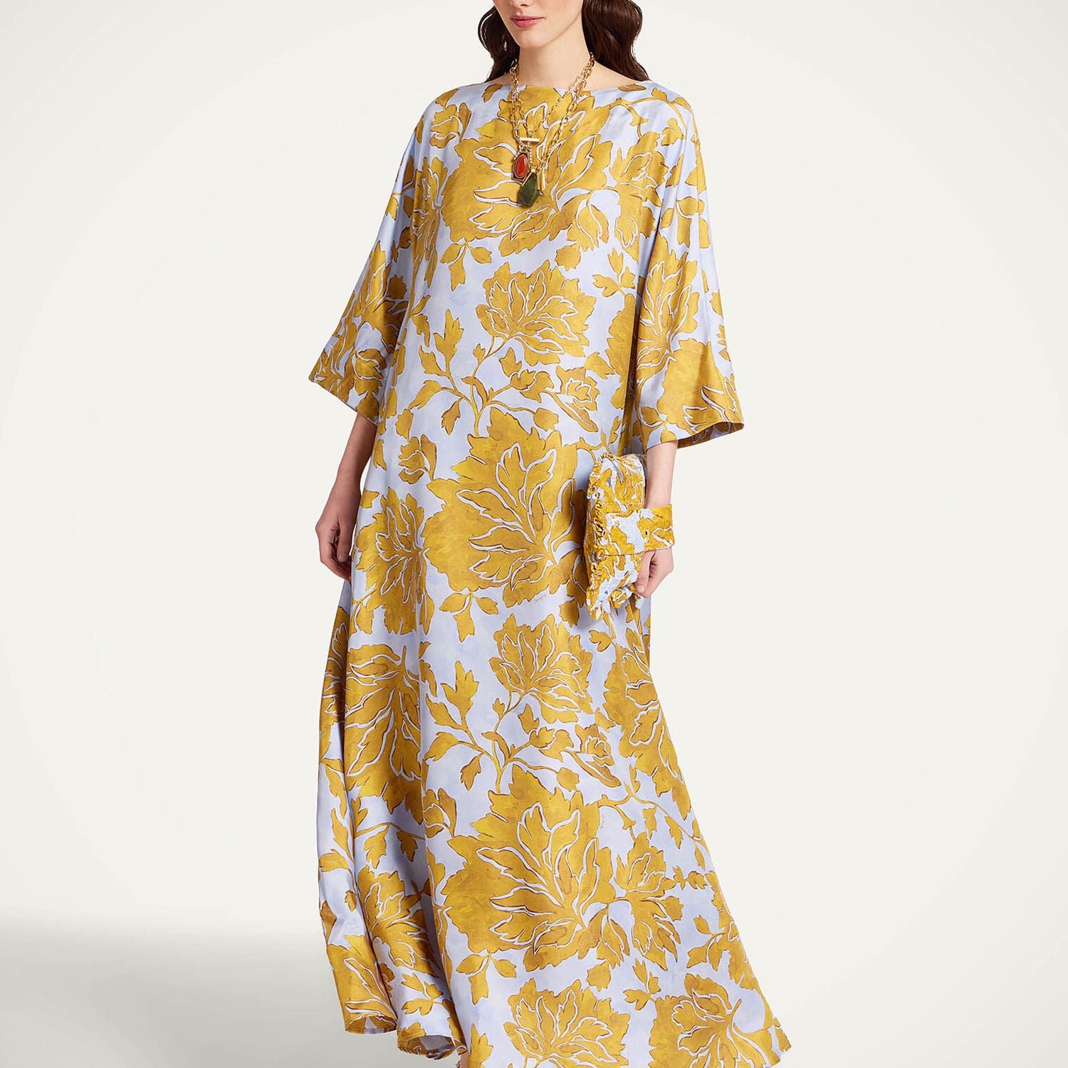 La DoubleJ Muumuu Dress Round Neck | Thumbnail 1