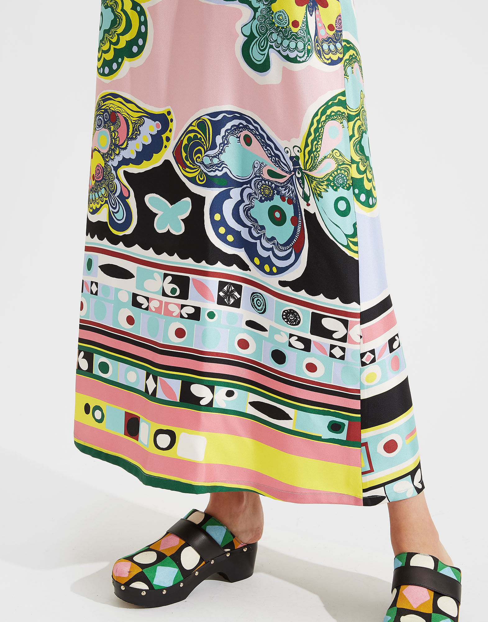 LaDoubleJ Swing Dress Butterfly DRE0128SIL006BUT0001