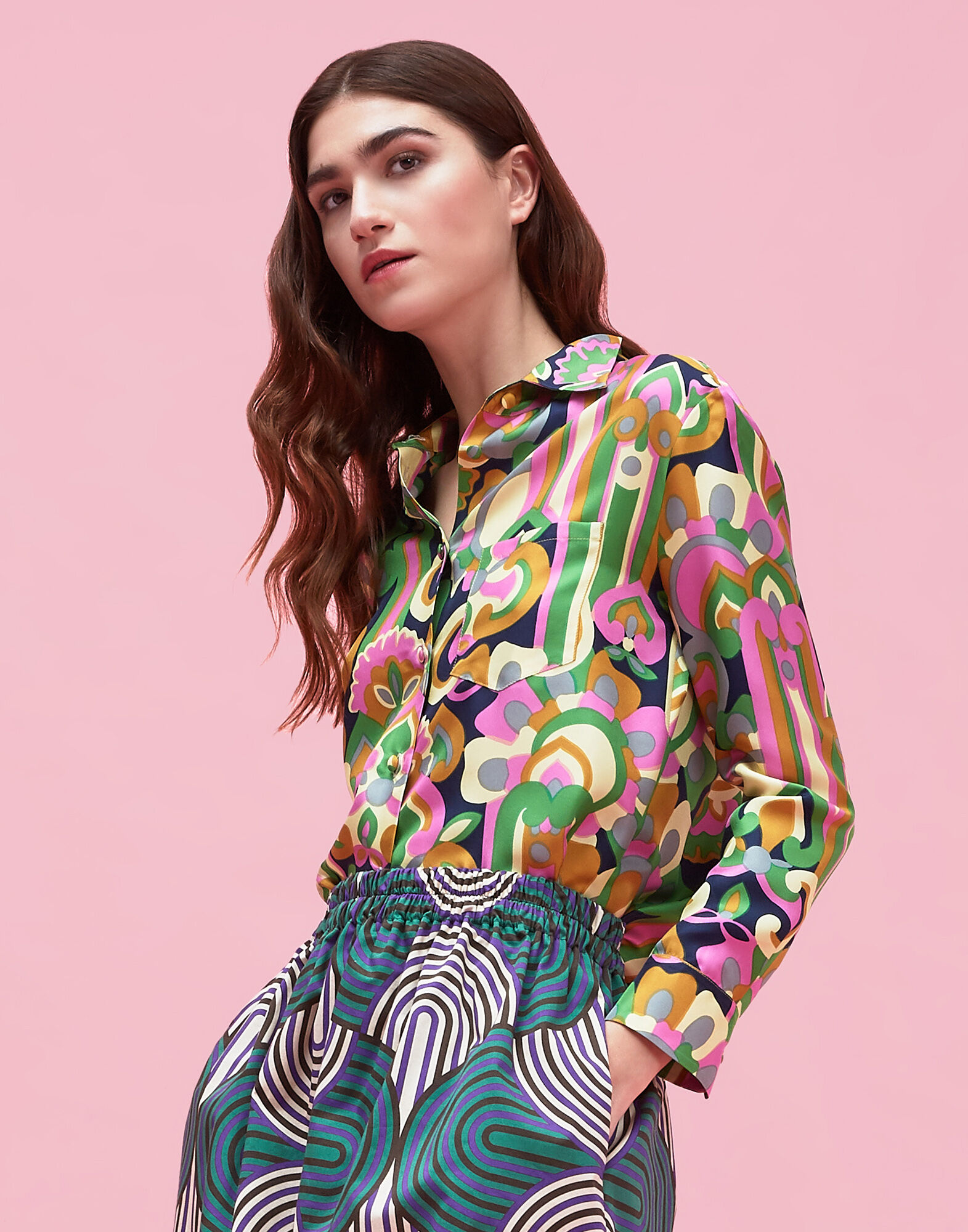 LaDoubleJ Boy Shirt Lisboa Rosa SHI0001SIL001LIS0002