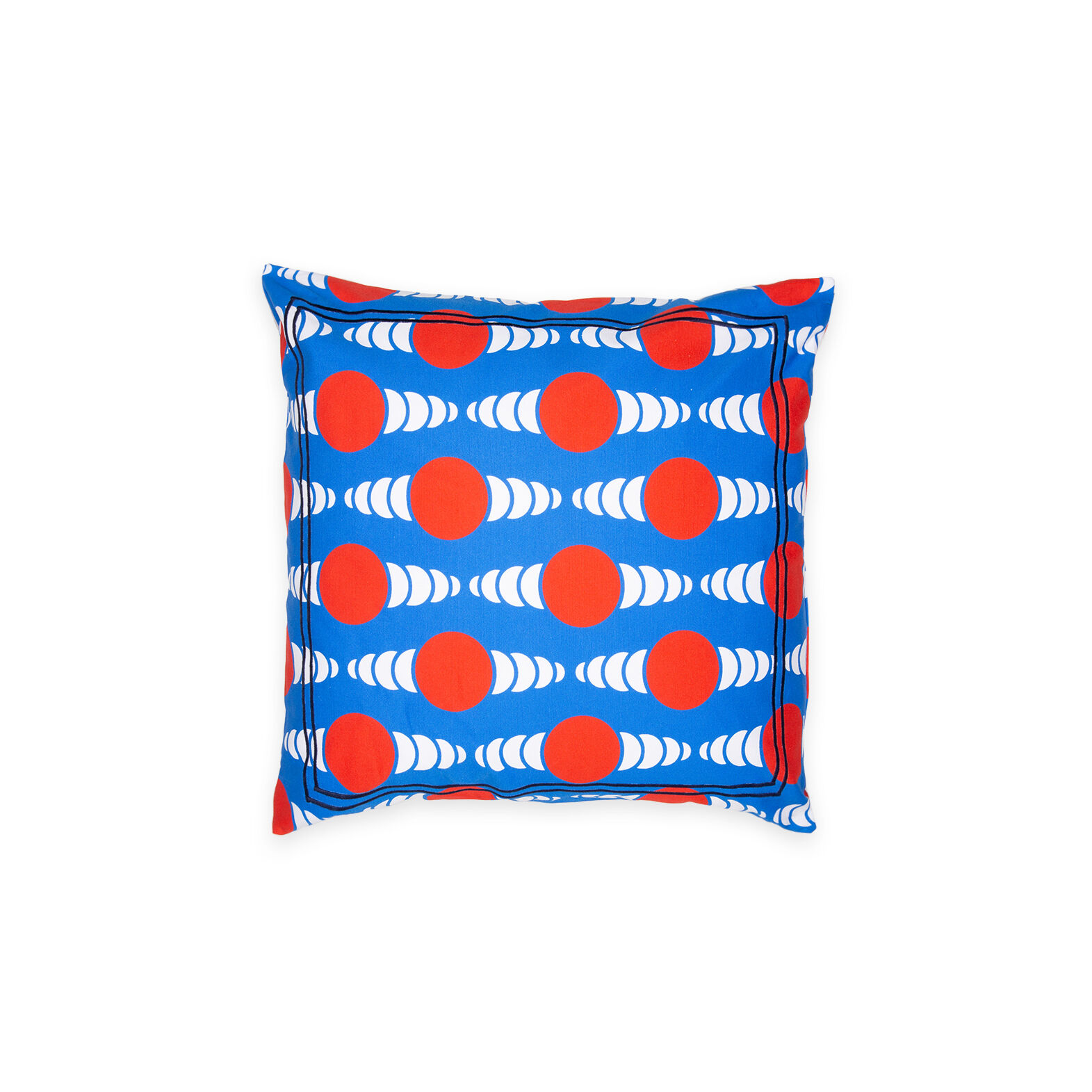 La DoubleJ Cushion Cover Lava Lamp Blu CUS0001COT011LAV0003