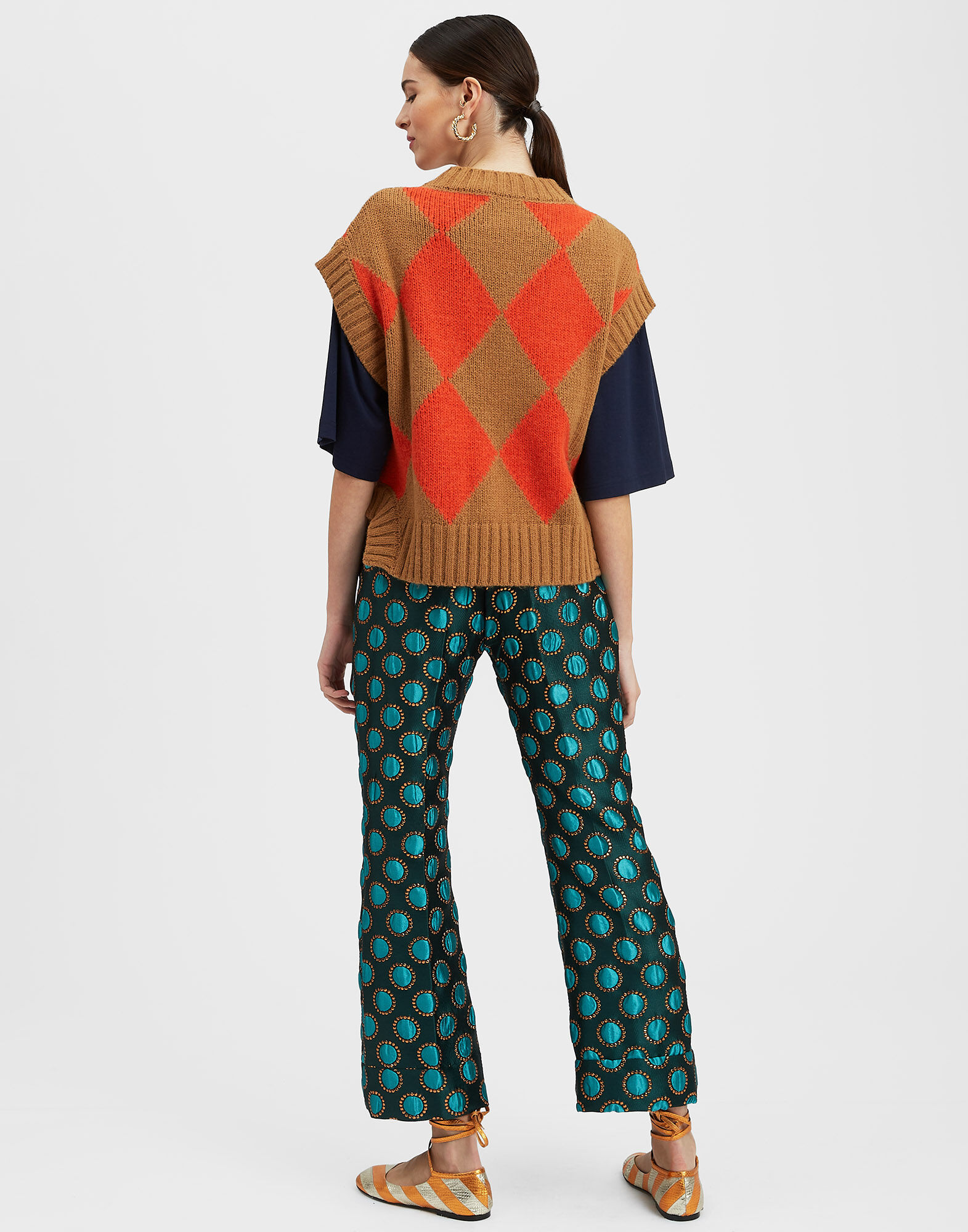 La DoubleJ Hendrix Pants Winter Sun Emerald TRO0014JCQ060WSU01GR04