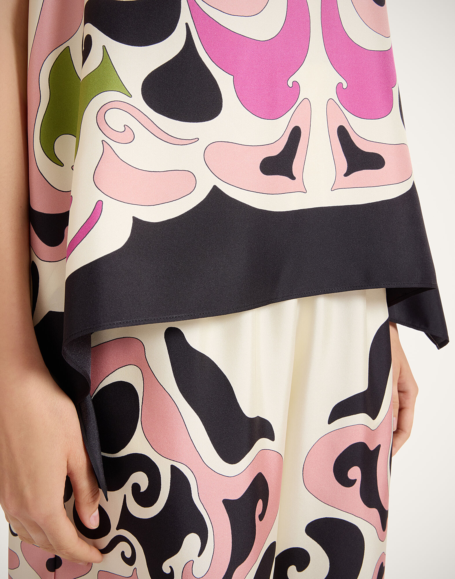 La DoubleJ San Carlo Top Phoenix Plac&eacute;e Pink TOP0157SIL006PHO01PI01