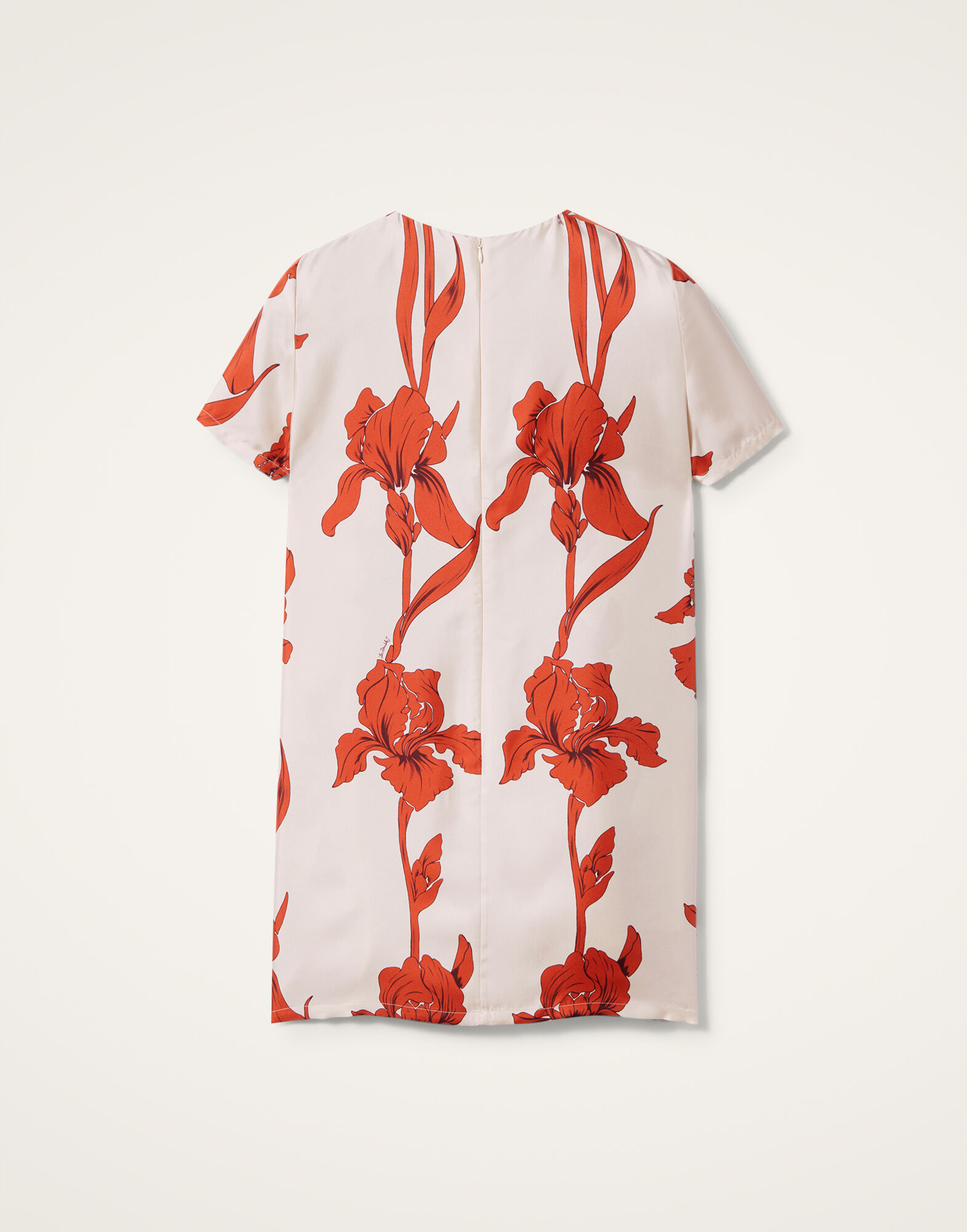 La DoubleJ Mini Swing Dress Iris Dark Orange DRE0159SIL001IRS04OR03