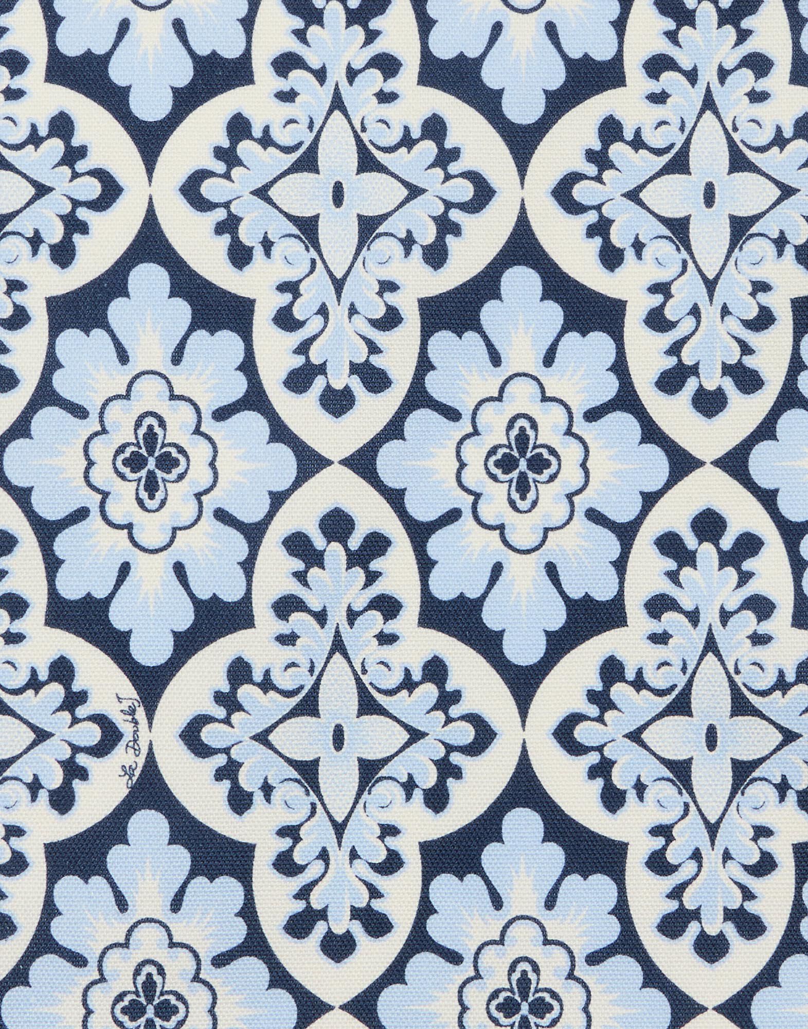 La DoubleJ Large Napkins Set Of 2 Palazzo Blue NAP0017COT073PAL01BU03