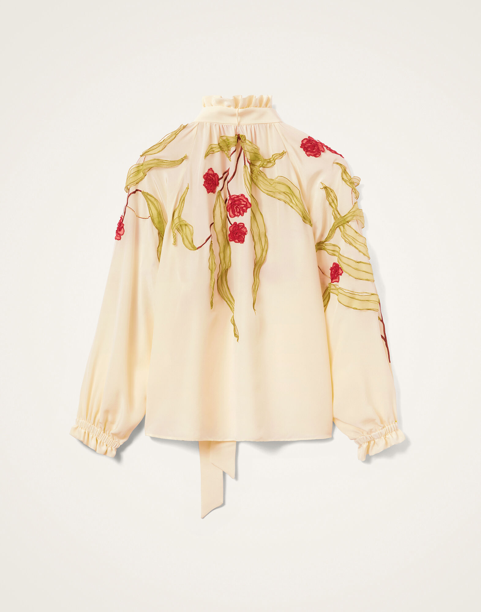 La DoubleJ Cerere Blouse Bamboo Buttercream SHI0149EMB117BMB04WH09