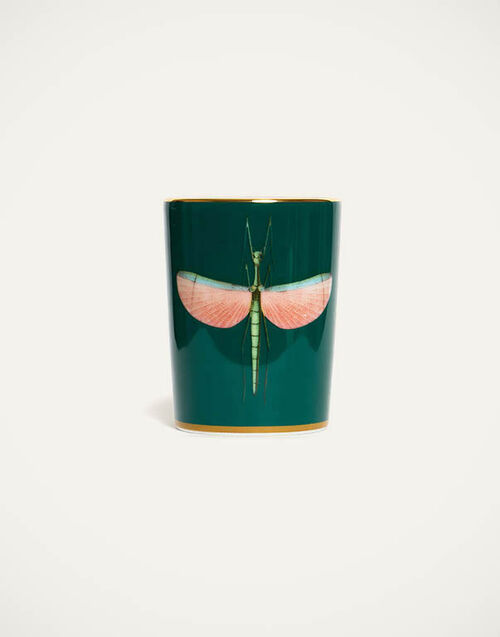 La DoubleJ Decorative Cup Libellula Green VAS0008CER001LIB03GR02