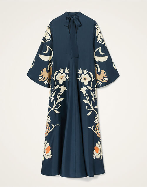 La DoubleJ Magnifico Dress Selva Placée Blue DRE0232SIL006SEL07BU03