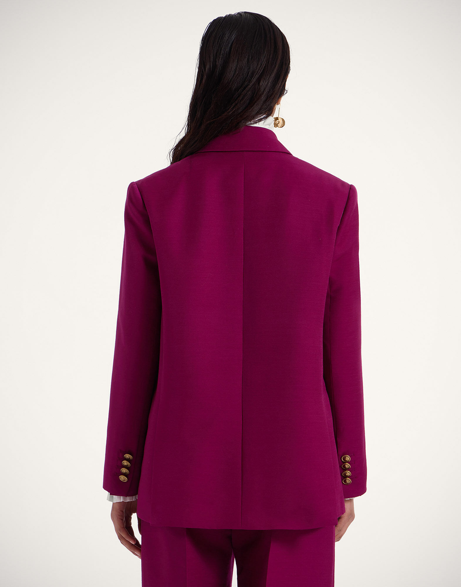 La DoubleJ Jones Jacket Solid Purple JAC0106CAD001SOLIDPU01