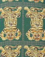 La DoubleJ Long Sleeve Swing Dress Tiger Tiles DRE0184VIS001TIG0002