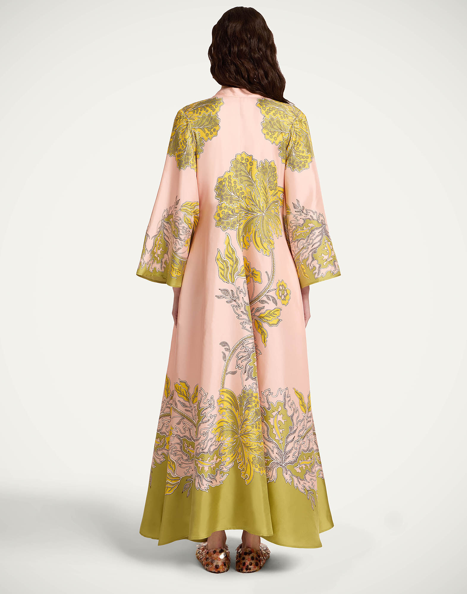 La DoubleJ Magnifico Dress Swathe Plac&eacute;e Pink DRE0232SIL001SWA03PI01