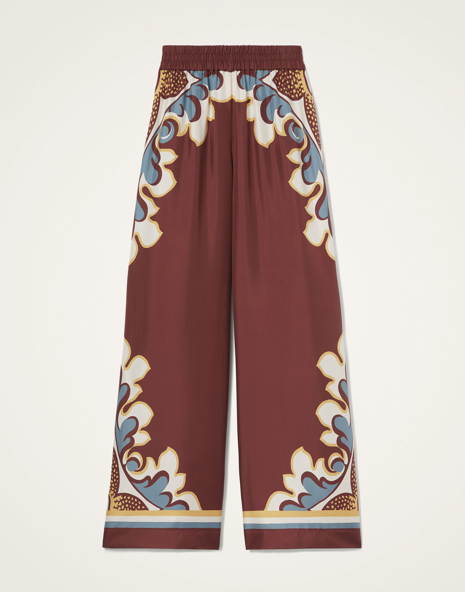 La DoubleJ Palazzo Pants Palazzo Plac&eacute;e Chocolate TRO0026SIL006PAL08BR07