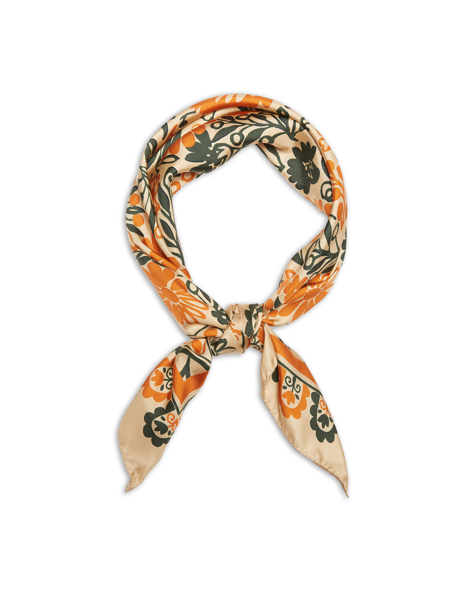 La DoubleJ Forest Foulard (90X90) Forest Square SCA0035SIL013FOR0004