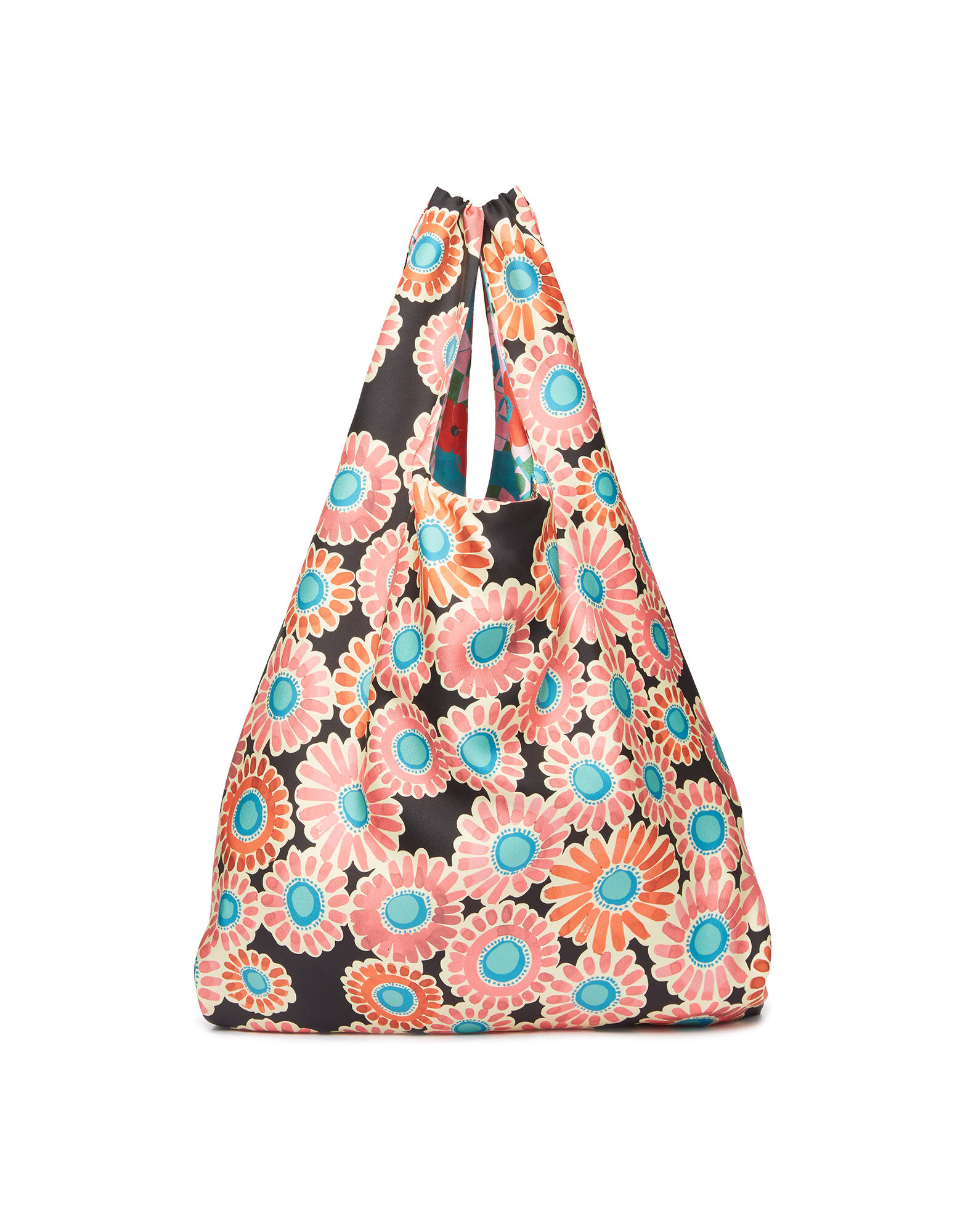 La DoubleJ Shopping Bag Crazy Daisy Black BAG0029FOD001DAY0002