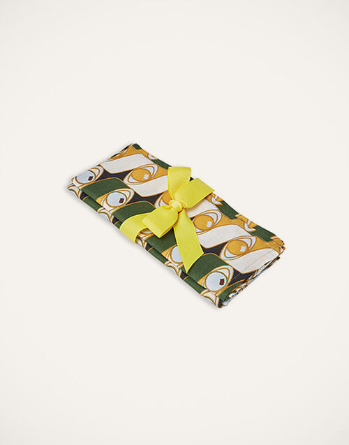 La DoubleJ Large Napkins Set Of 2 Third Eye NAP0006LIN001THE0001