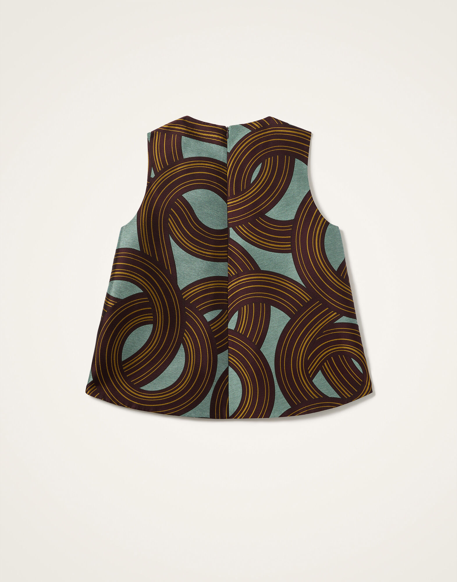 La DoubleJ La Scala Top Montecarlo Dusty Blue TOP0016JCQ097MTC02BU13