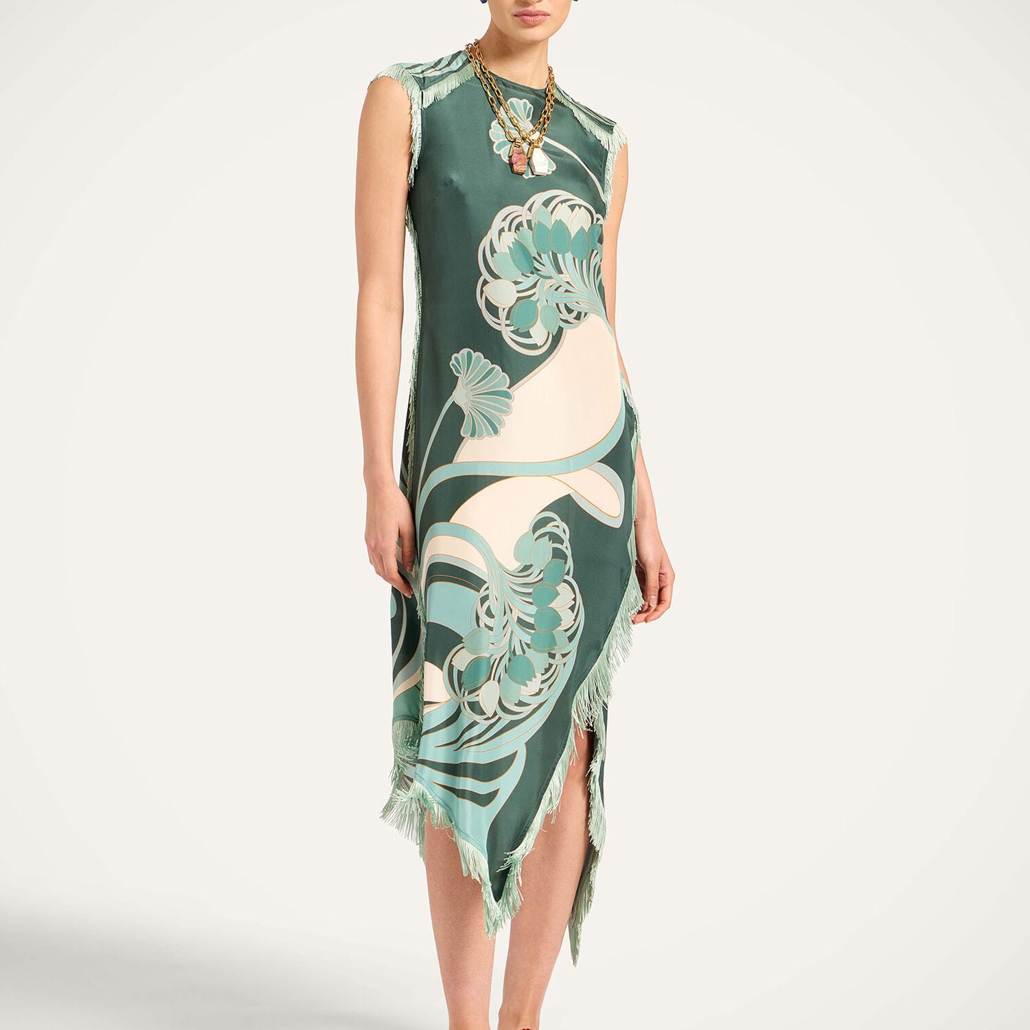 La Double J Scarf Dress