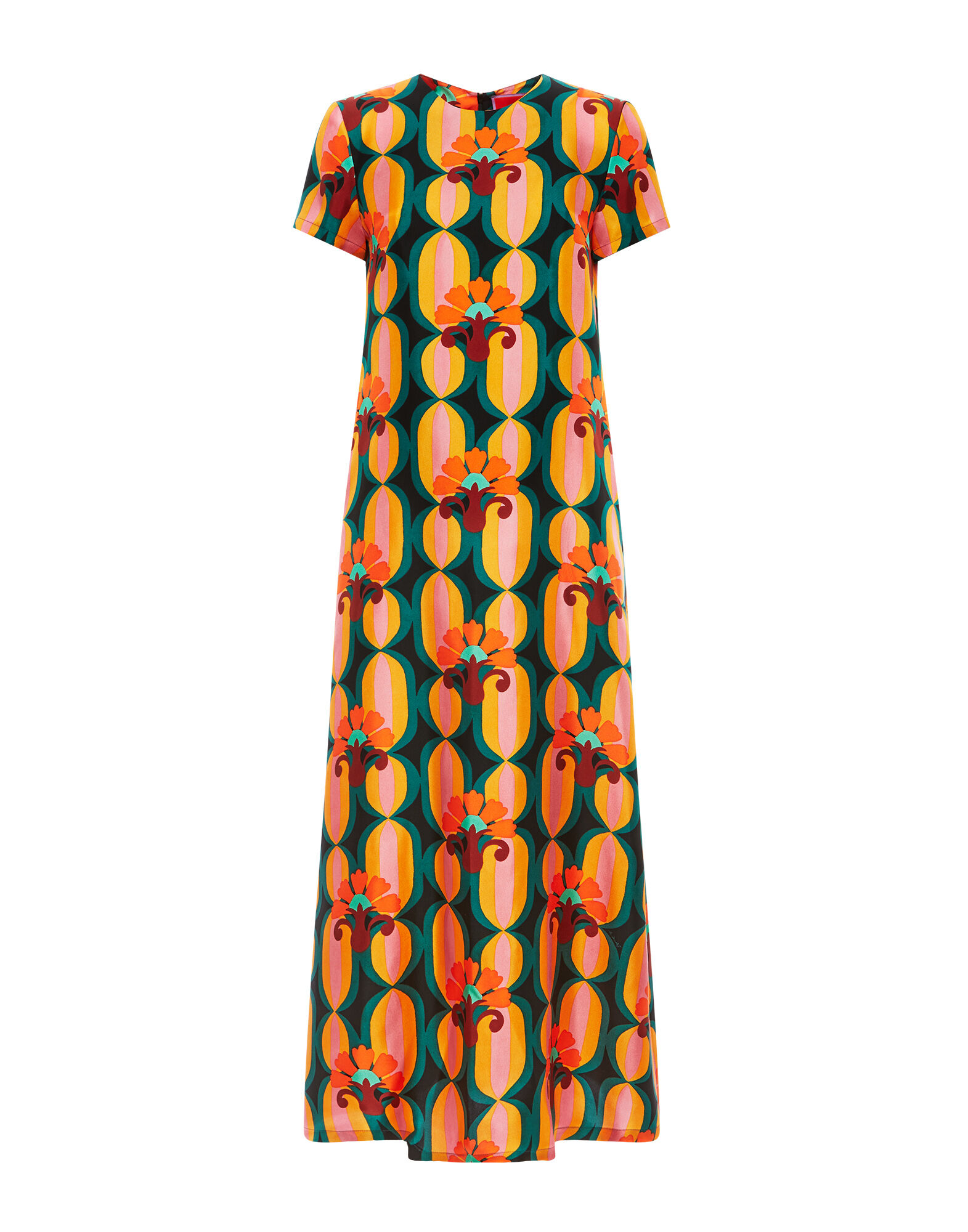 La DoubleJ Swing Dress Arcturus Blue Petrol DRE0001SIL001ARC01BU05