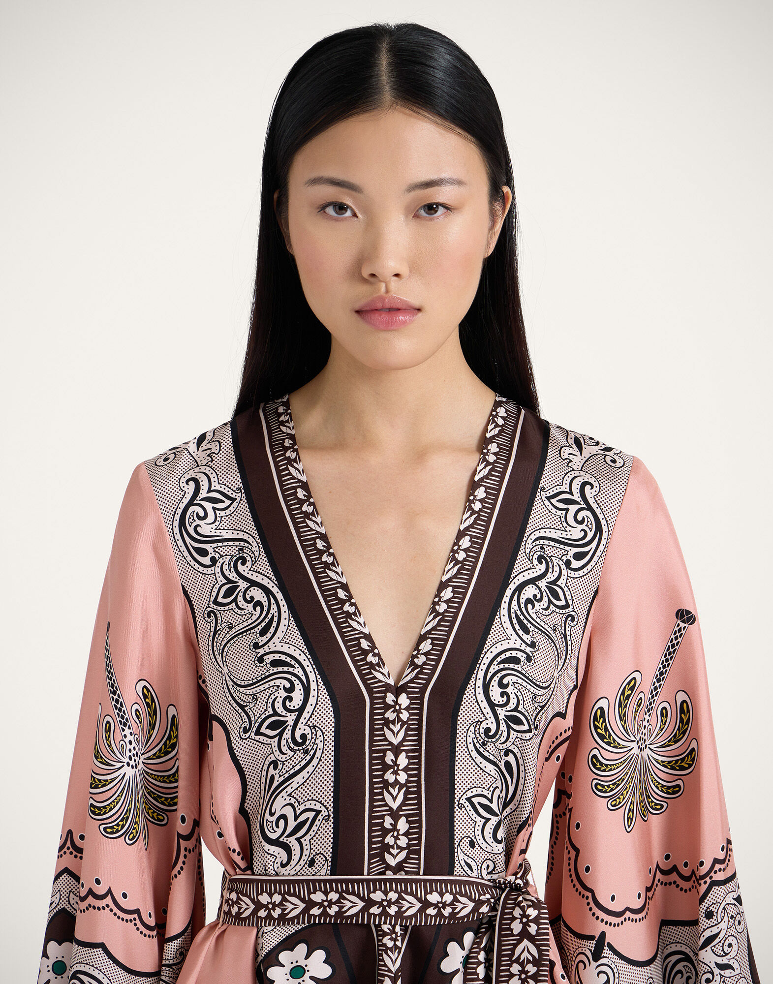 La DoubleJ Mini Magnifico Dress Mirage Plac&eacute;e Pink DRE0575SIL006AGE01PI01