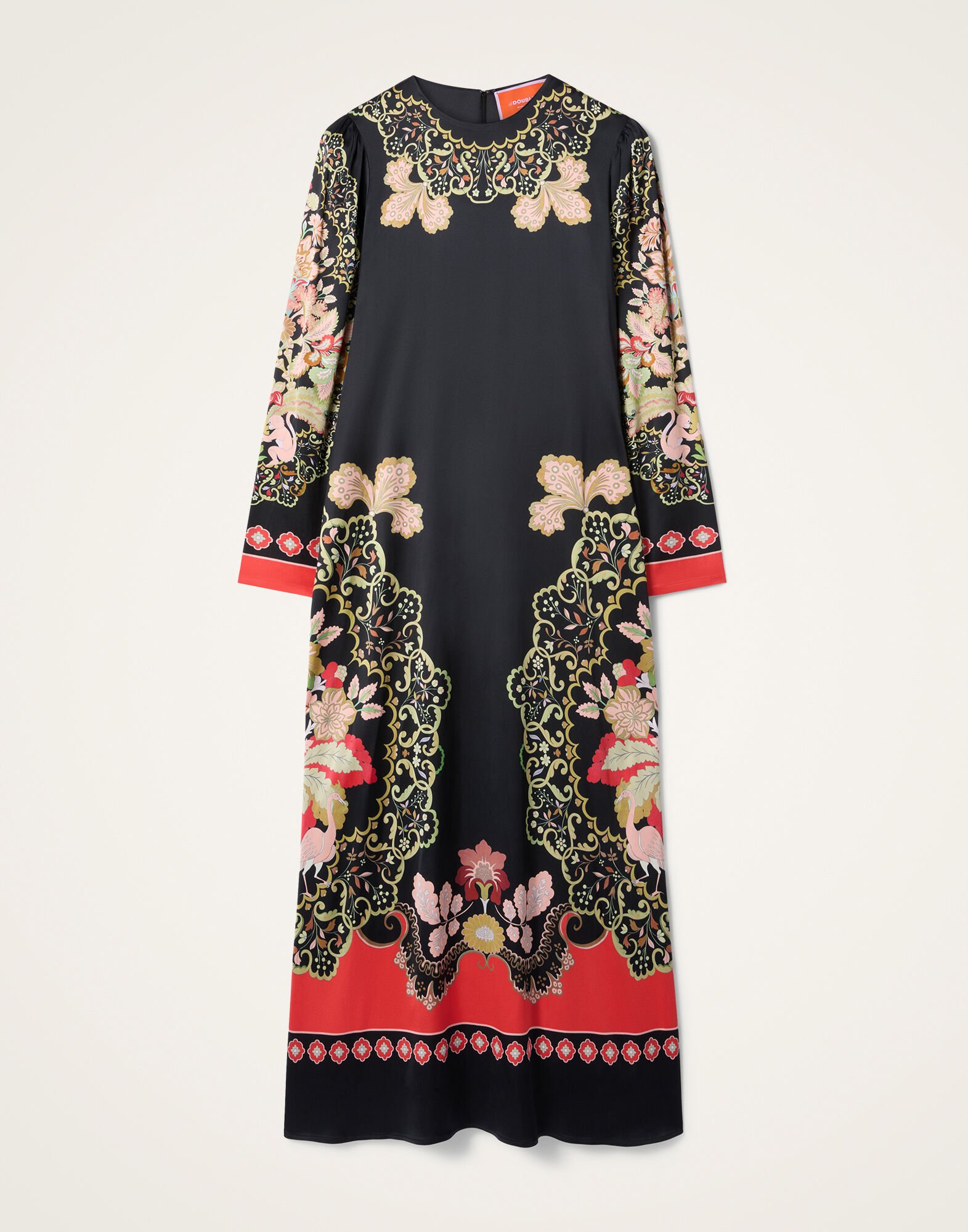 La DoubleJ Clingy Swing Cornucopia Plac&eacute;e Black DRE0762VIS023CRN03BL01