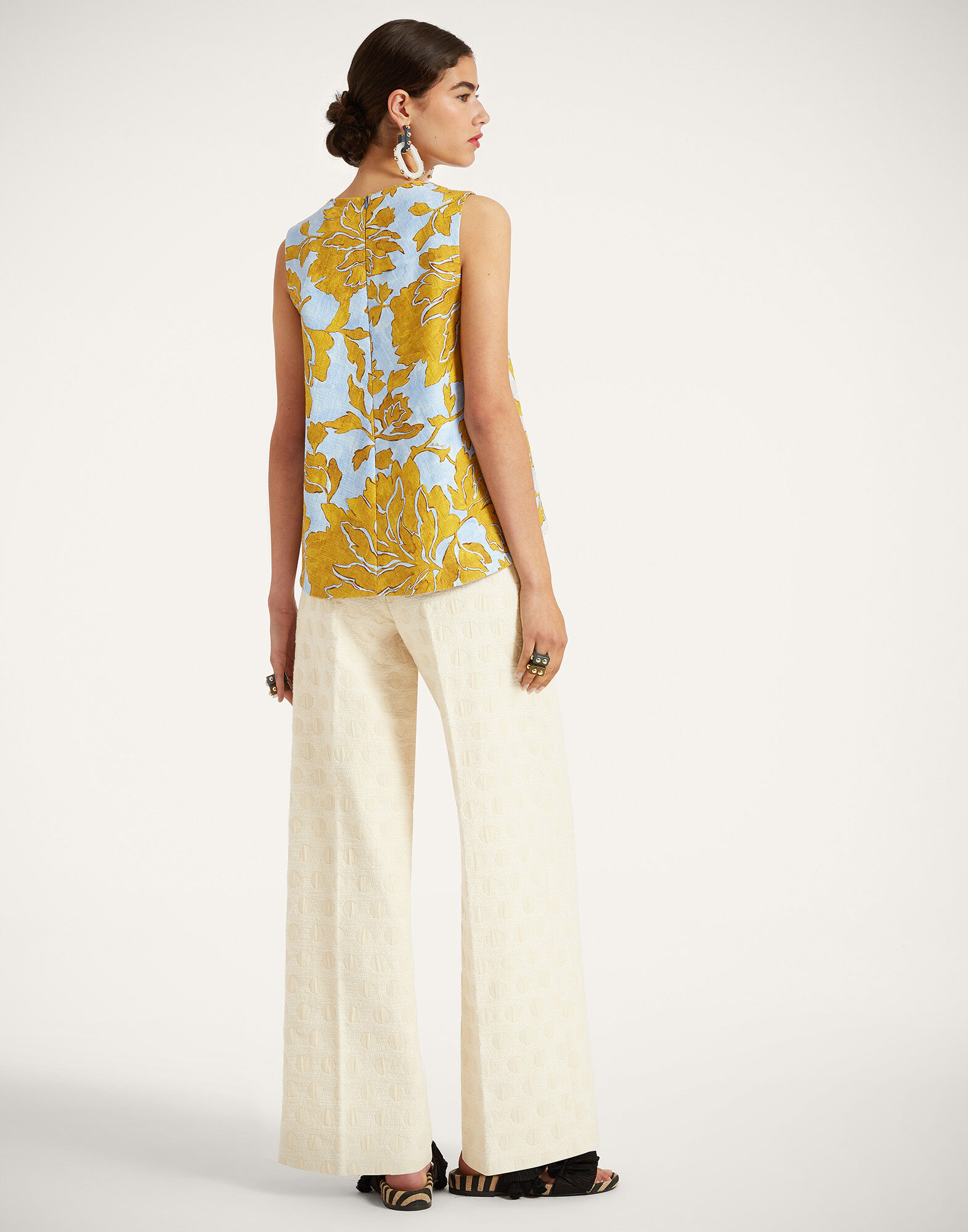 La DoubleJ La Scala Top Tangle Light Blue TOP0016COT005TAN01BU01