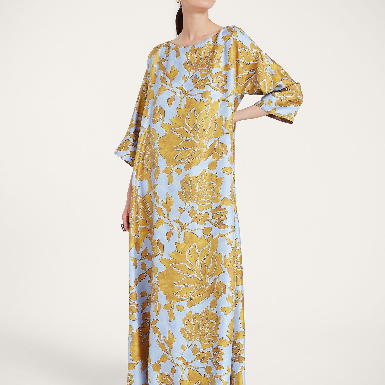 La Double J Muumuu Dress Round Neck