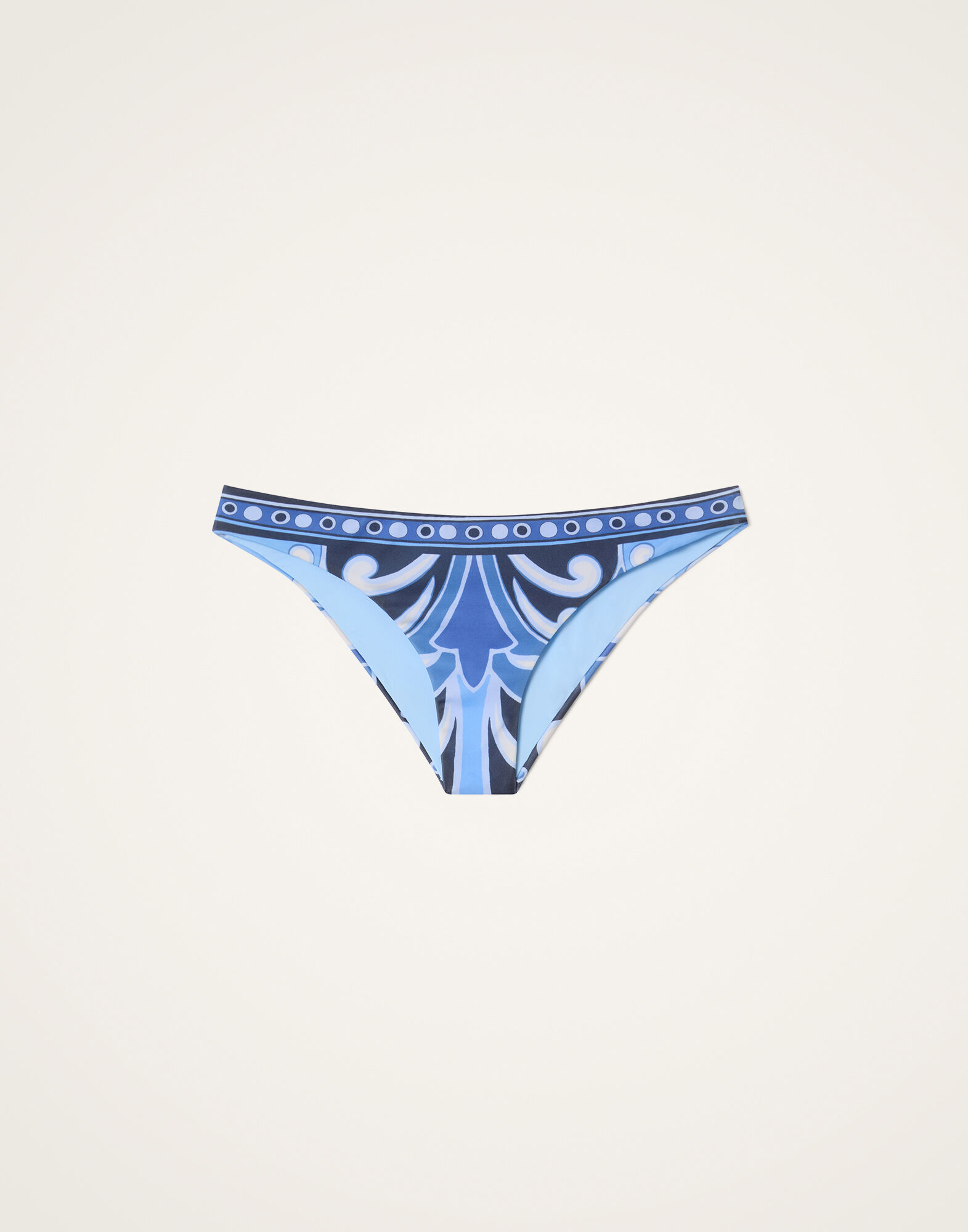 La DoubleJ Bikini Bottom Cocoon Plac&eacute;e Blue SWI0033LYC009COC02BU03