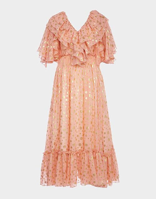 LaDoubleJ Birthday Dress Fil Coupe Rosa DRE0267FCP003ROS0004