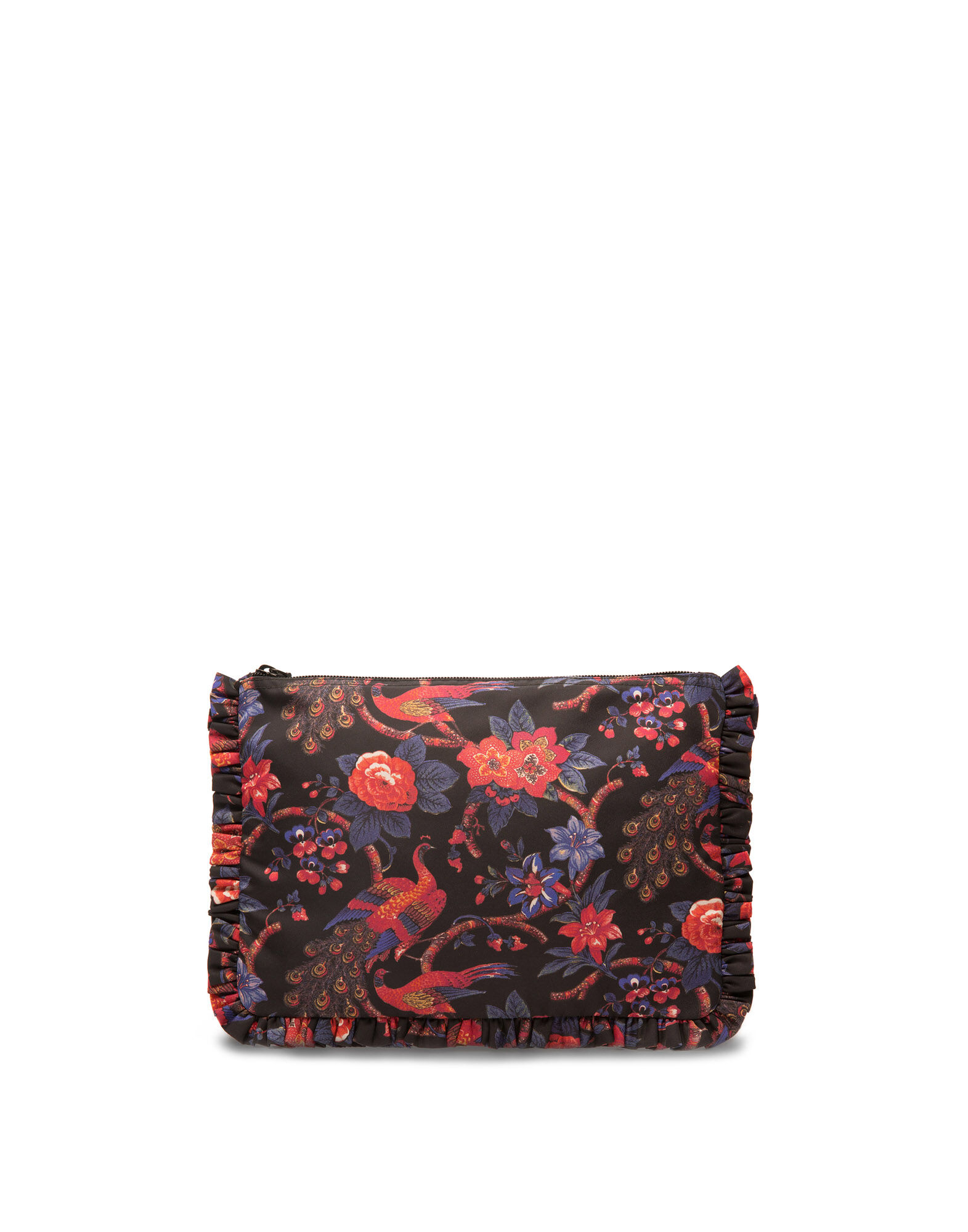 LaDoubleJ Hand Pochette Pavone Nero BAG0002NYL001PAV0001