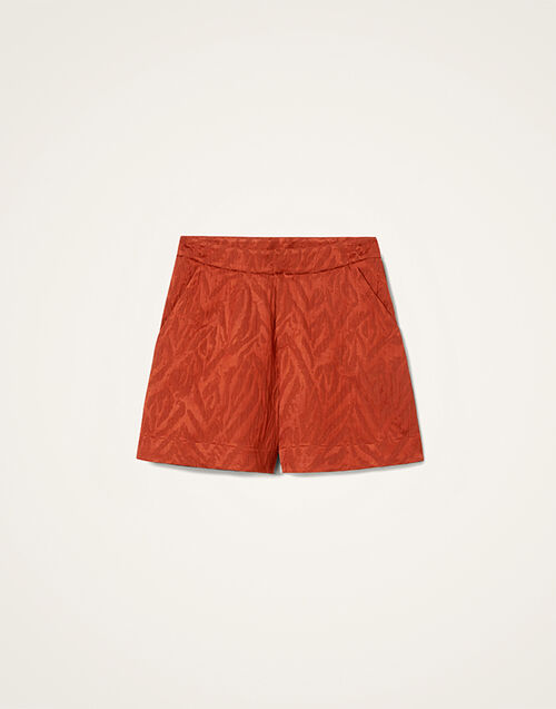 La DoubleJ Good Butt Shorts Animalier Rust TRO0010JCQ118ANI02OR04