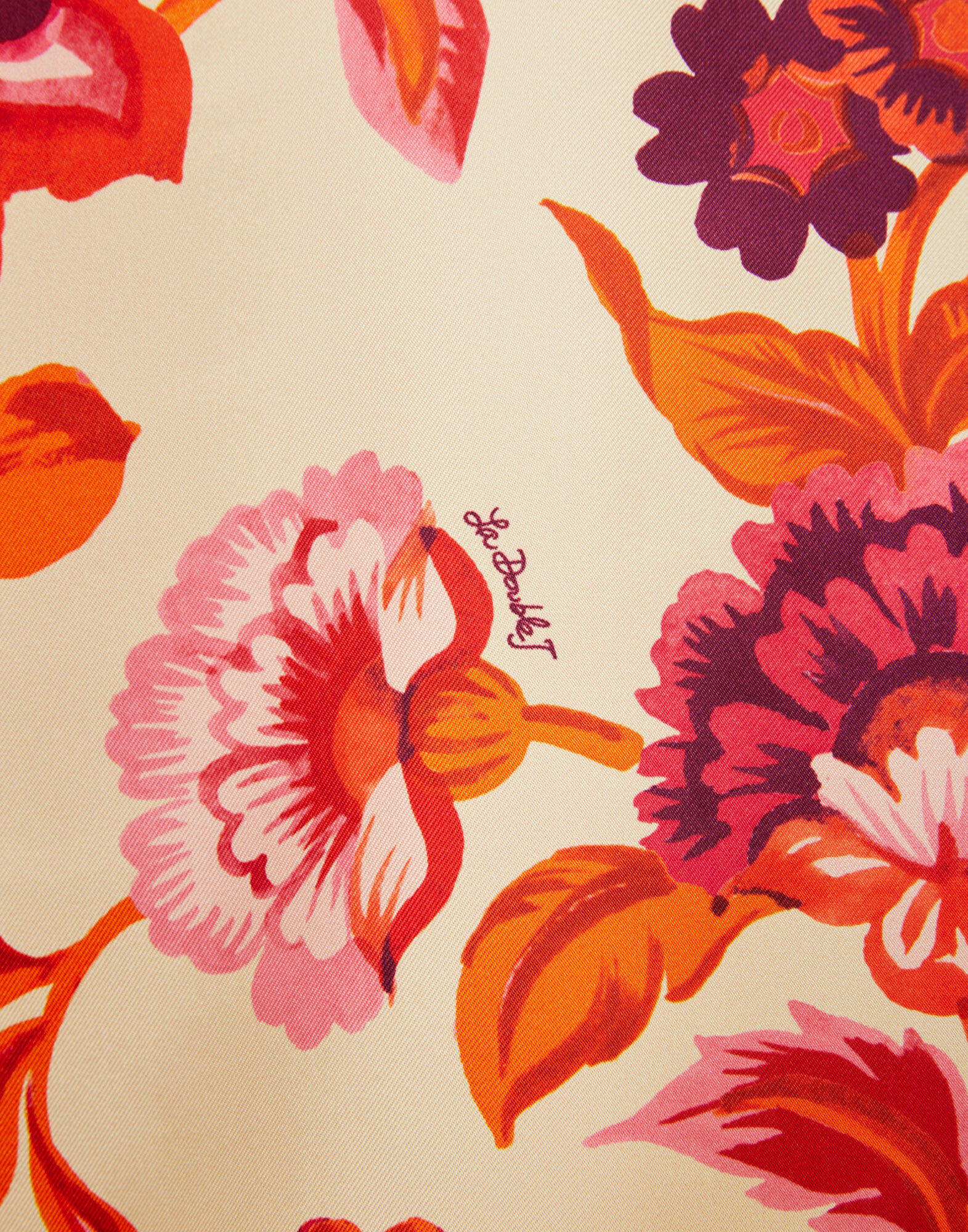 La DoubleJ Pajama Shirt Hottie Cream SHI0077SIL001HOT01WH03