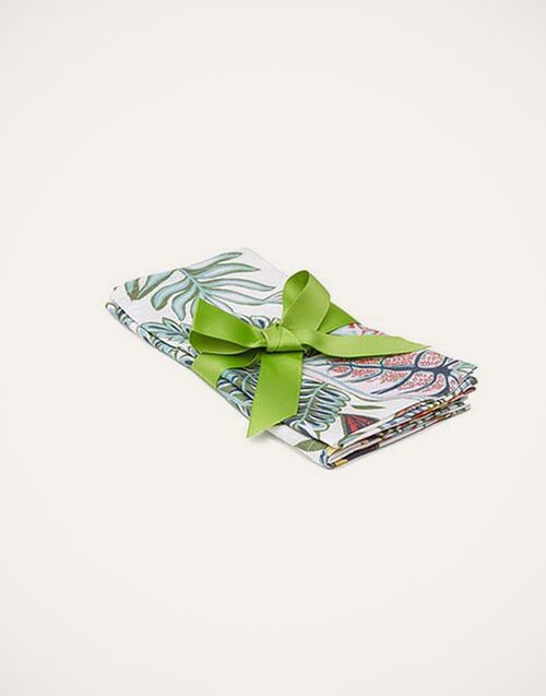 La DoubleJ Large Napkins Set Of 2 Botanical NAP0006LIN001BOT0005