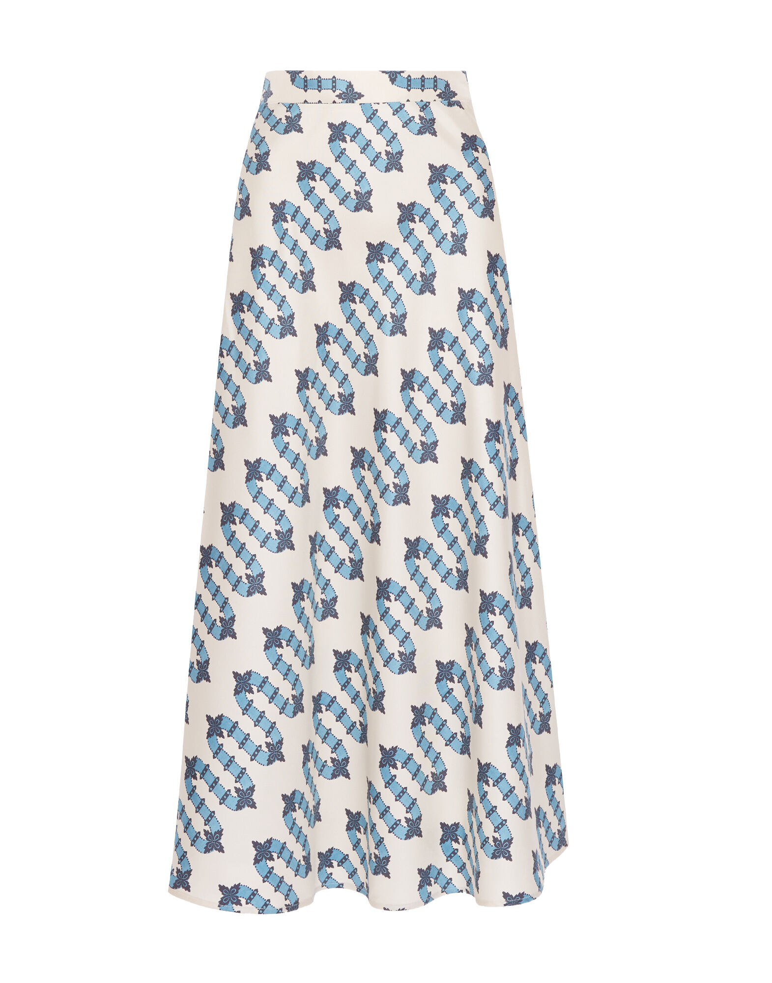 La DoubleJ Lungomare Skirt Scirocco Ivory SKI0089SIL001SCI01WH04