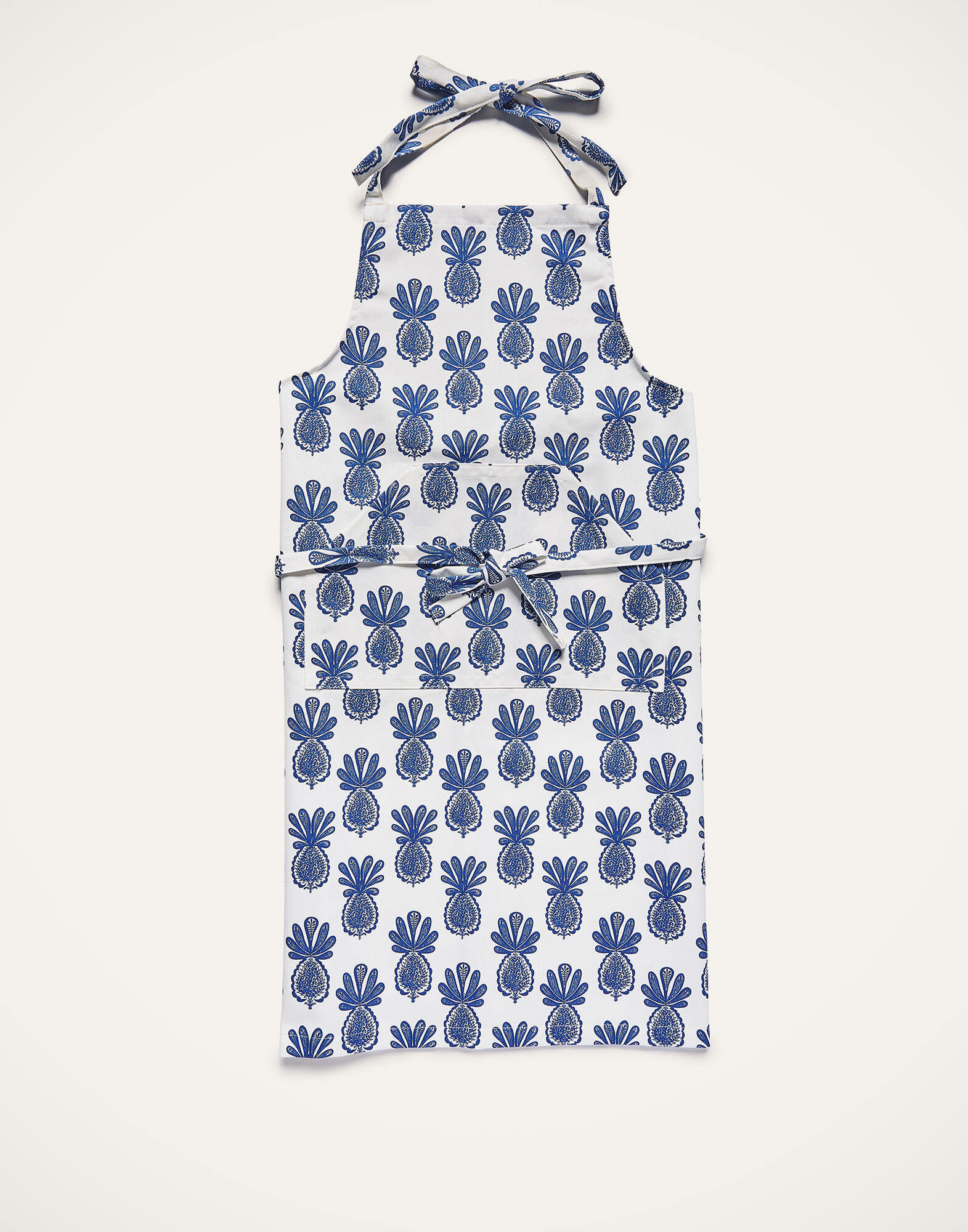 La DoubleJ Apron in Pineapple Blu