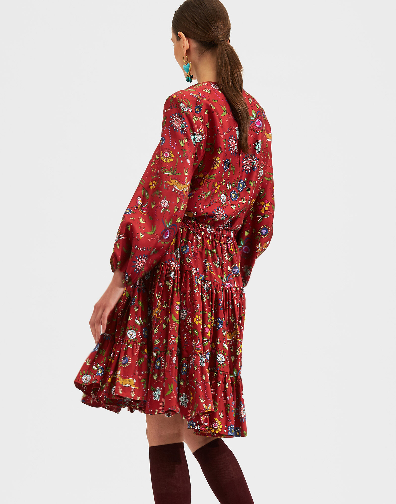 LaDoubleJ Charming Top Babe Bordeaux TOP0021SIL001BAB0004