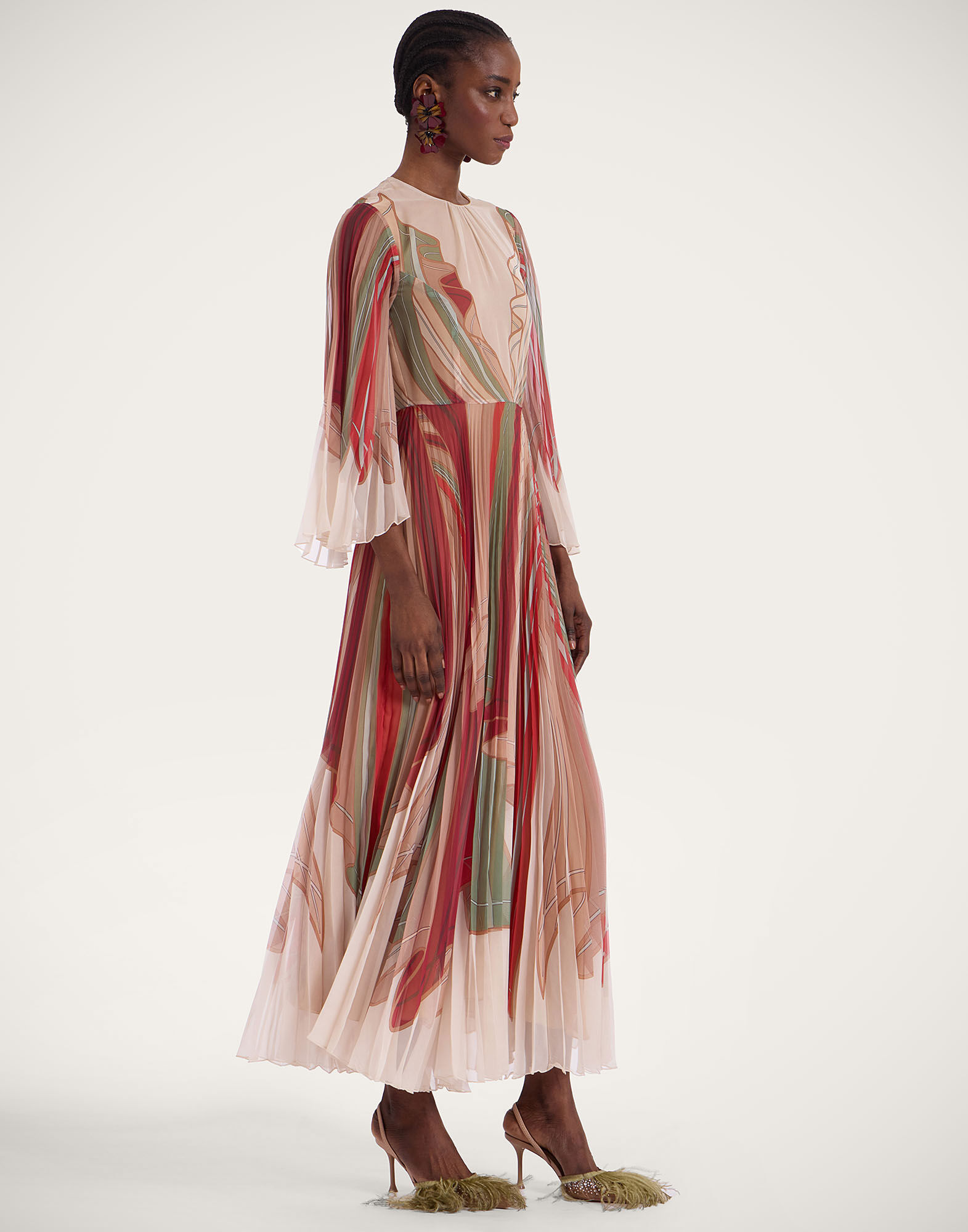 La DoubleJ The Angel Dress Twist Plac&eacute;e Multicolor DRE0805CHF004TWI01MU01