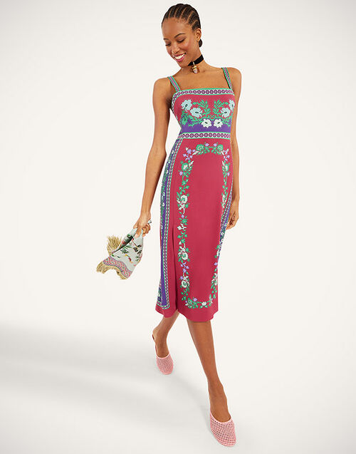 La DoubleJ Buy Me A Martini Dress Regalia Plac&eacute;e Red DRE0673VIS011REG02RE01