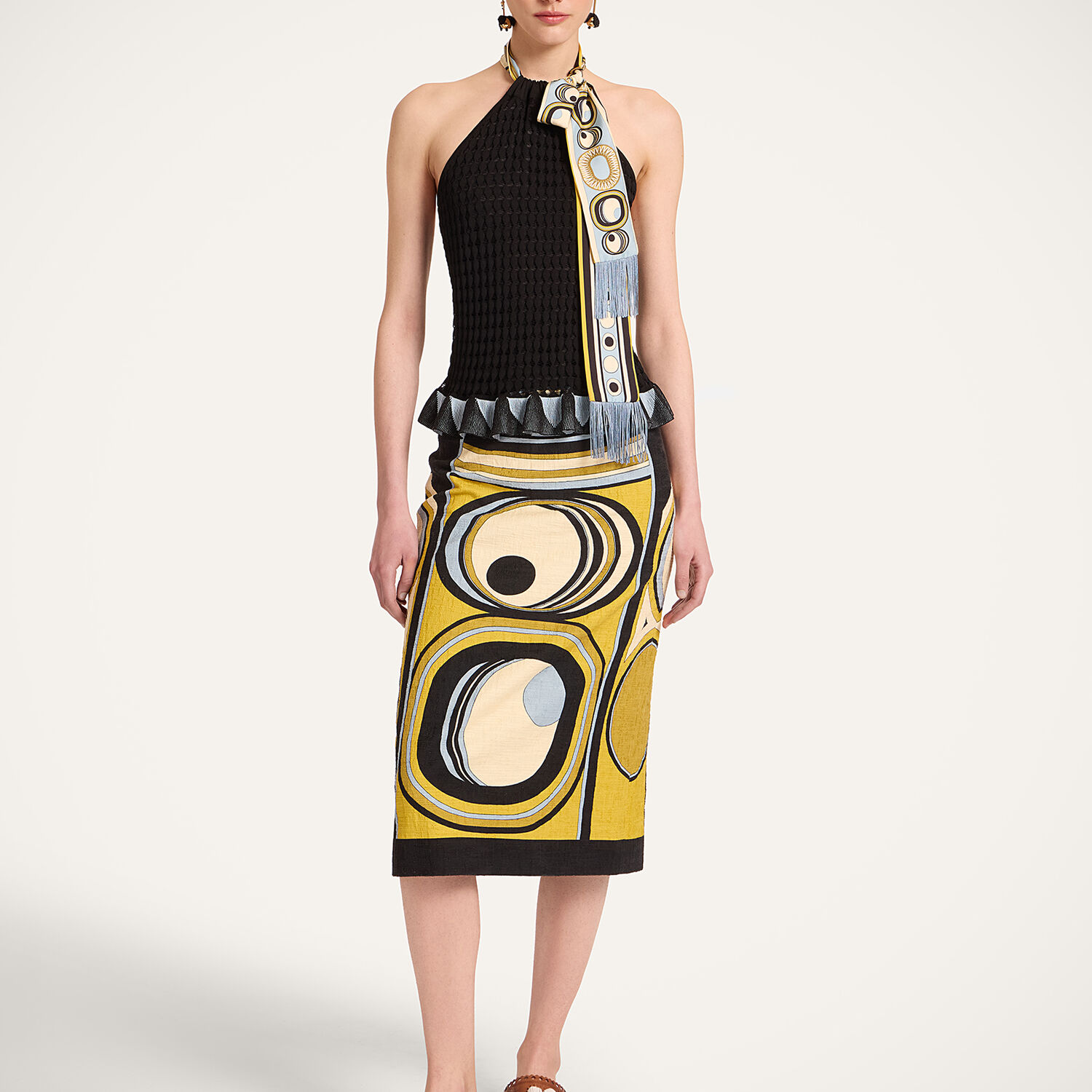 La Double J Pencil Skirt