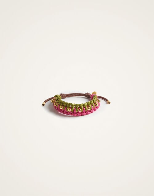 La DoubleJ Better Together Bracelet Bicolor Pink & Green BAC0011ROP001VA358RE04