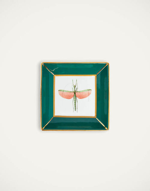 La DoubleJ Trinket Tray Libellula Green TRI0001CER001LIB03GR02