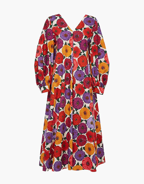 La DoubleJ Bali Dress Zinnie DRE0279COT001ZIN0001