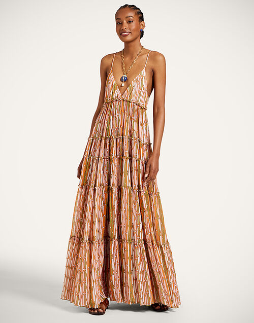 La DoubleJ Nymph Dress Smarties Orange DRE1078TUL003SMA02OR02