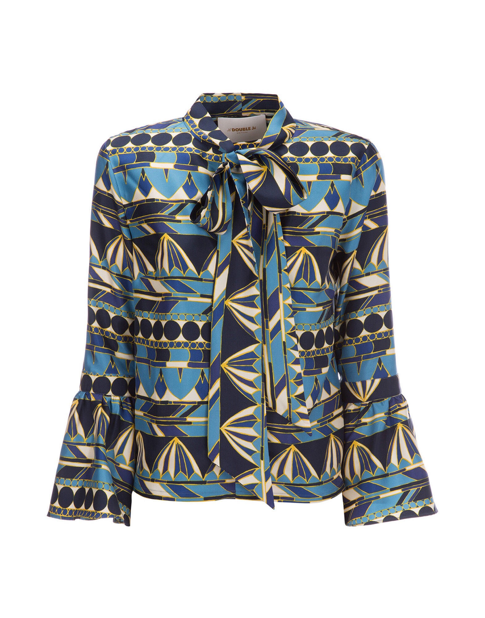 LaDoubleJ Happy Wrist Top Place Umbrellas Blu SHI0023SIL001OMB0003