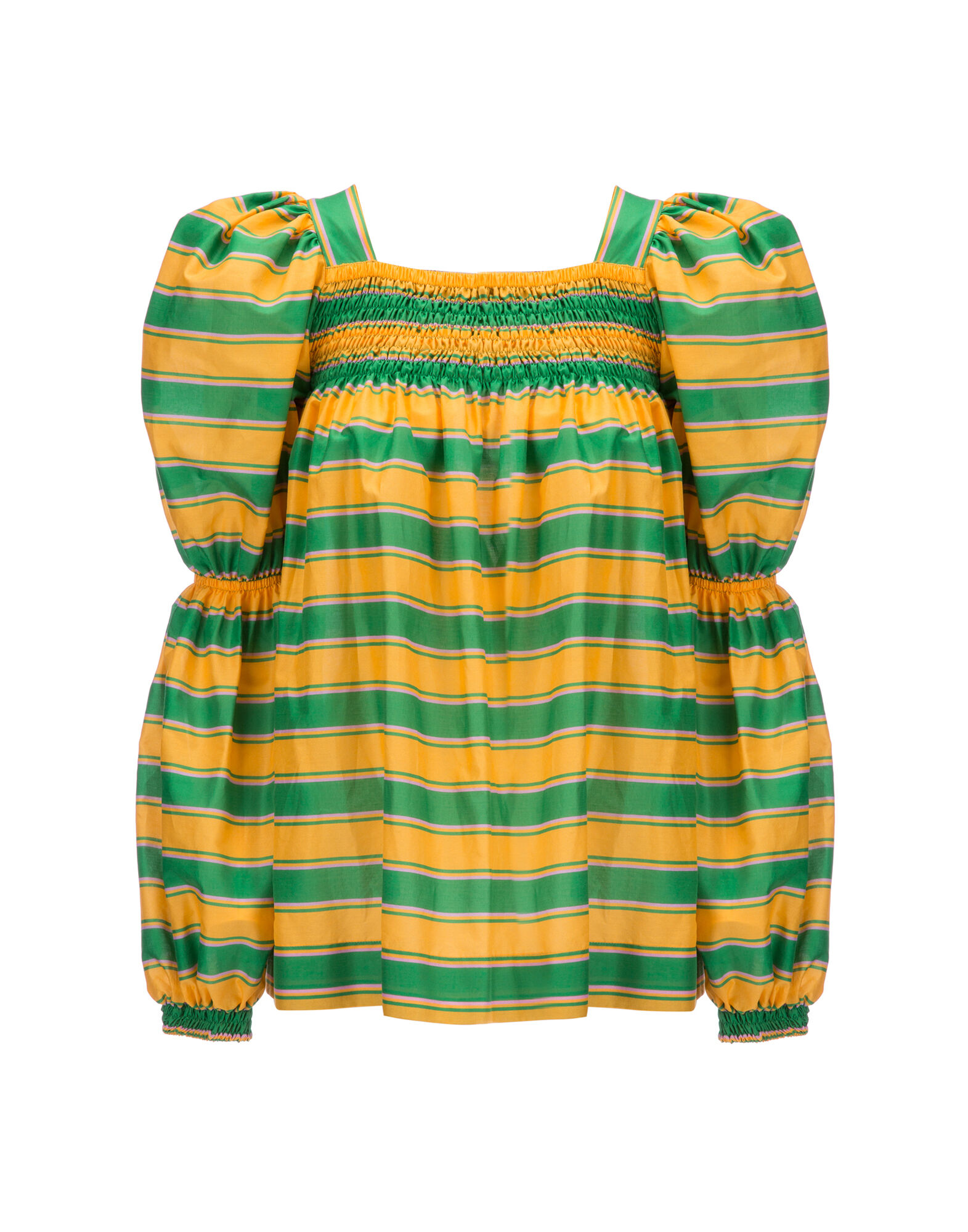 LaDoubleJ Peasant Top Ombrellone SHI0009COT003RIG0003