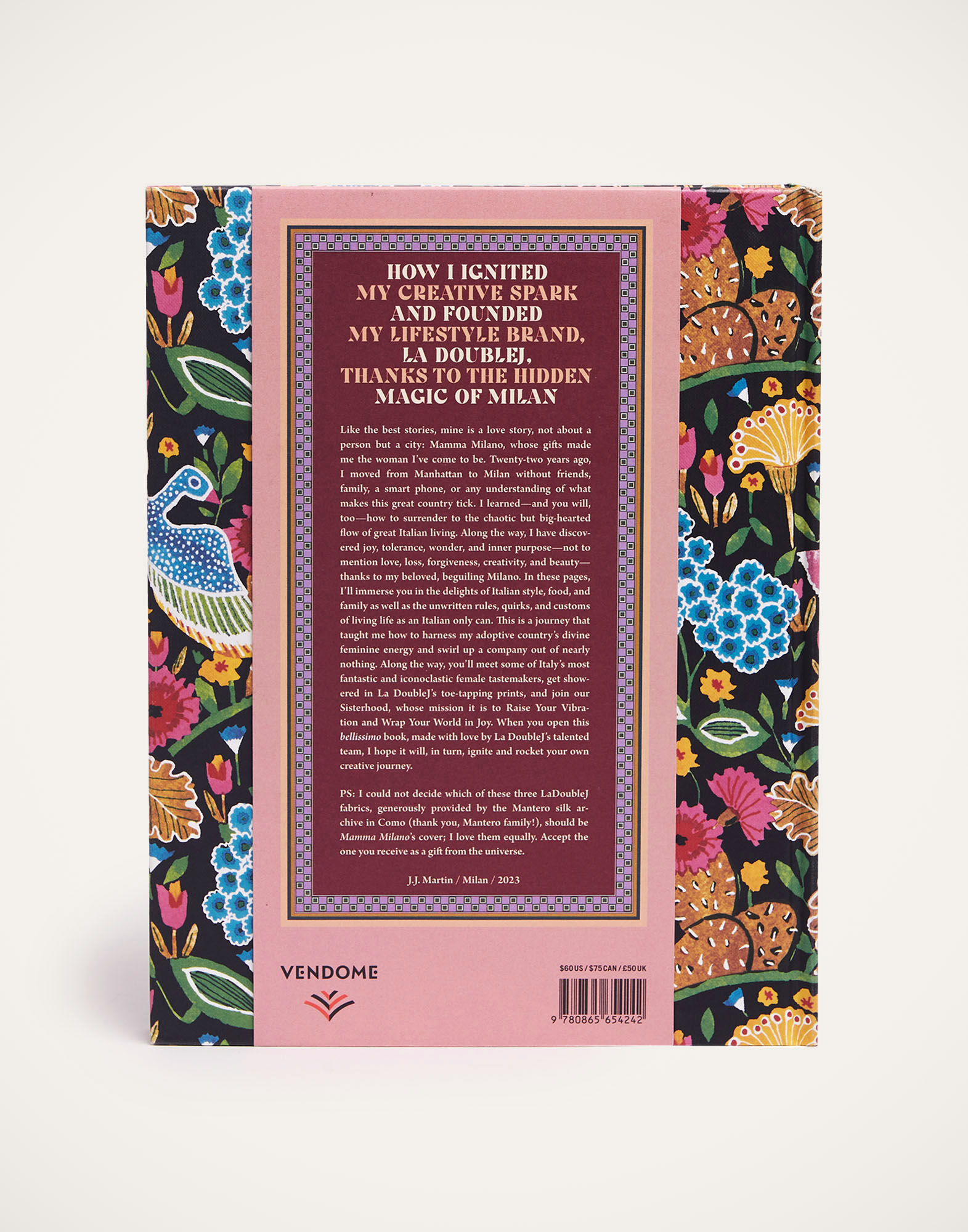 La DoubleJ Mamma Milano Colombo BOK0003PAP001COL01BL01