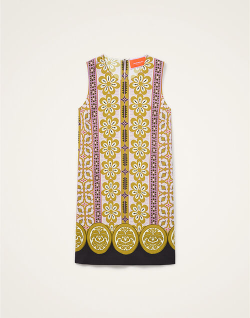 La DoubleJ Stretch Tunic Pagoda Placée Pink DRE0758VIS011PAG01PI01